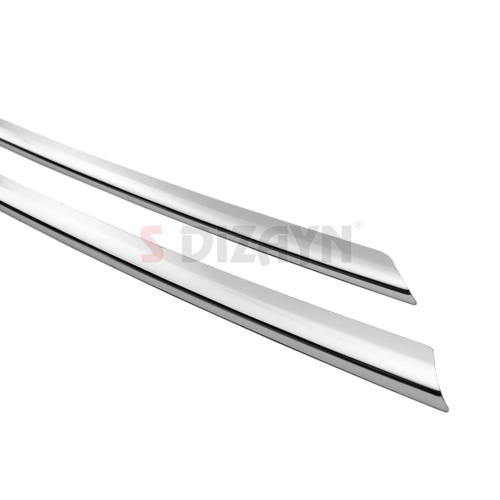 S-Dizayn Mercedes Vito W447 Krom Ön Tampon Çıtası 2 Prç. 2014-2020 Panelvan