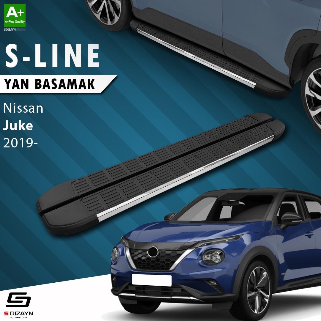 S-Dizayn Nissan Juke 2 S-Line Krom Yan Basamak 173 Cm 2019 Üzeri A+ Kalite