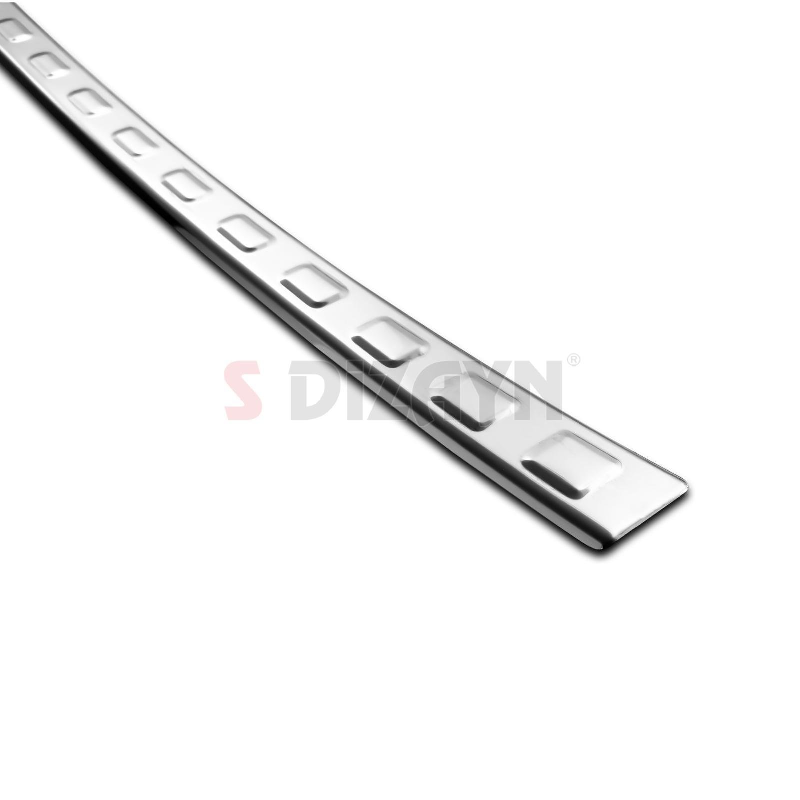 S-Dizayn Nissan Qashqai 3 Krom Arka Tampon Eşiği 2021 Üzeri