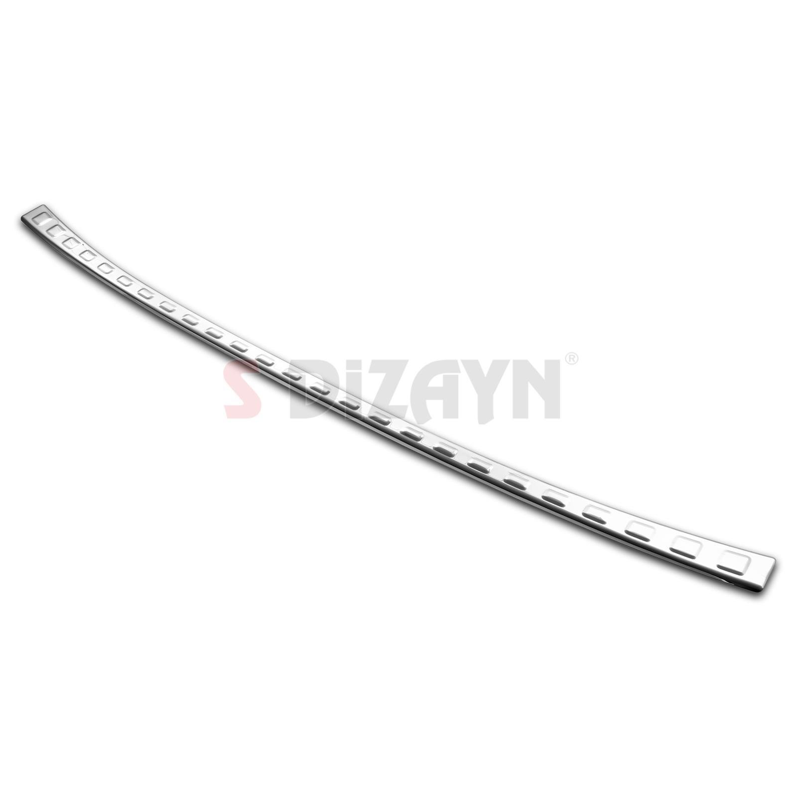 S-Dizayn Nissan Qashqai 3 Krom Arka Tampon Eşiği 2021 Üzeri