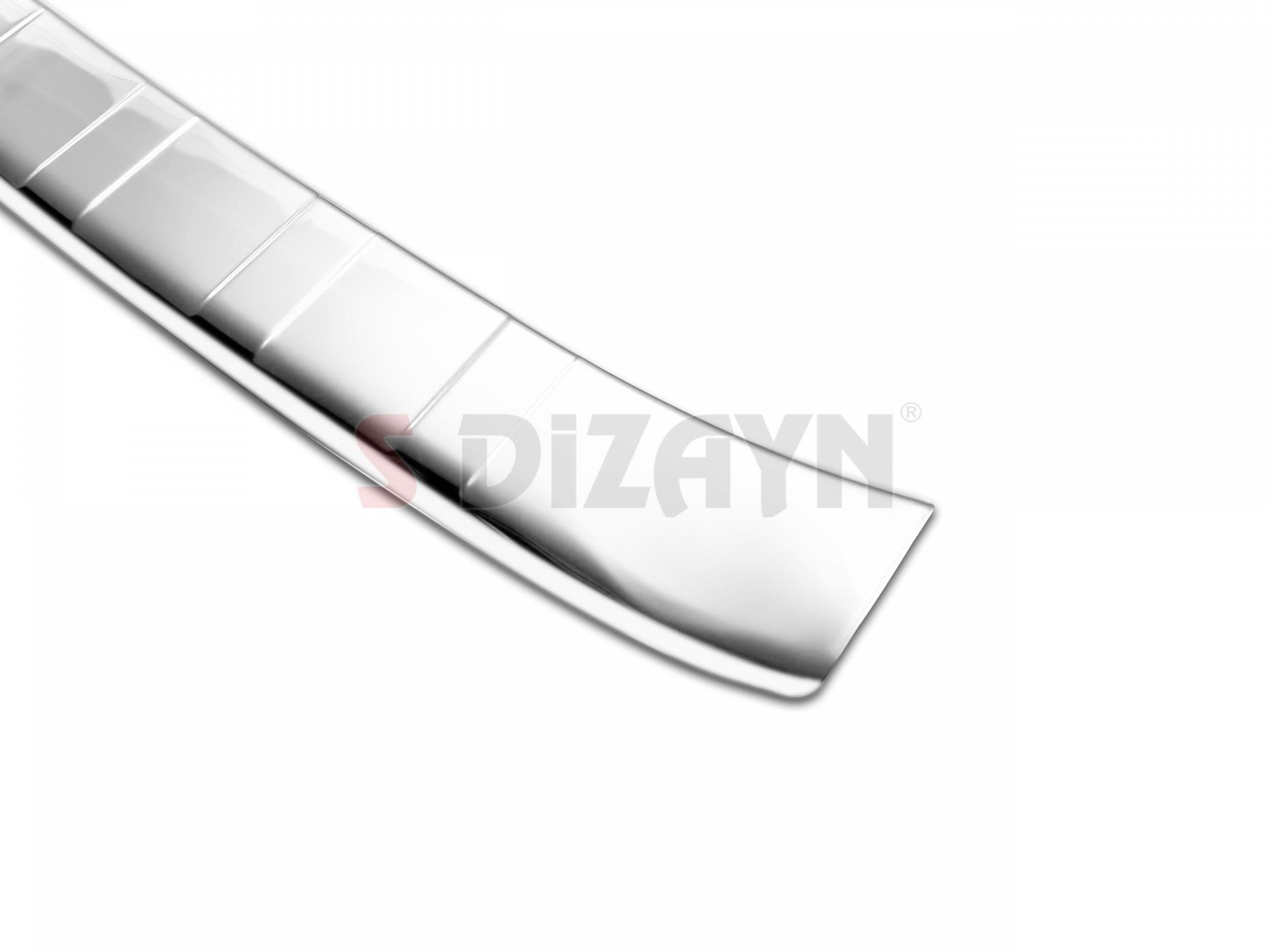 S-Dizayn Nissan Qashqai Krom Bagaj İç Eşiği 2 Prç. 2017-2021 A+ Kalite