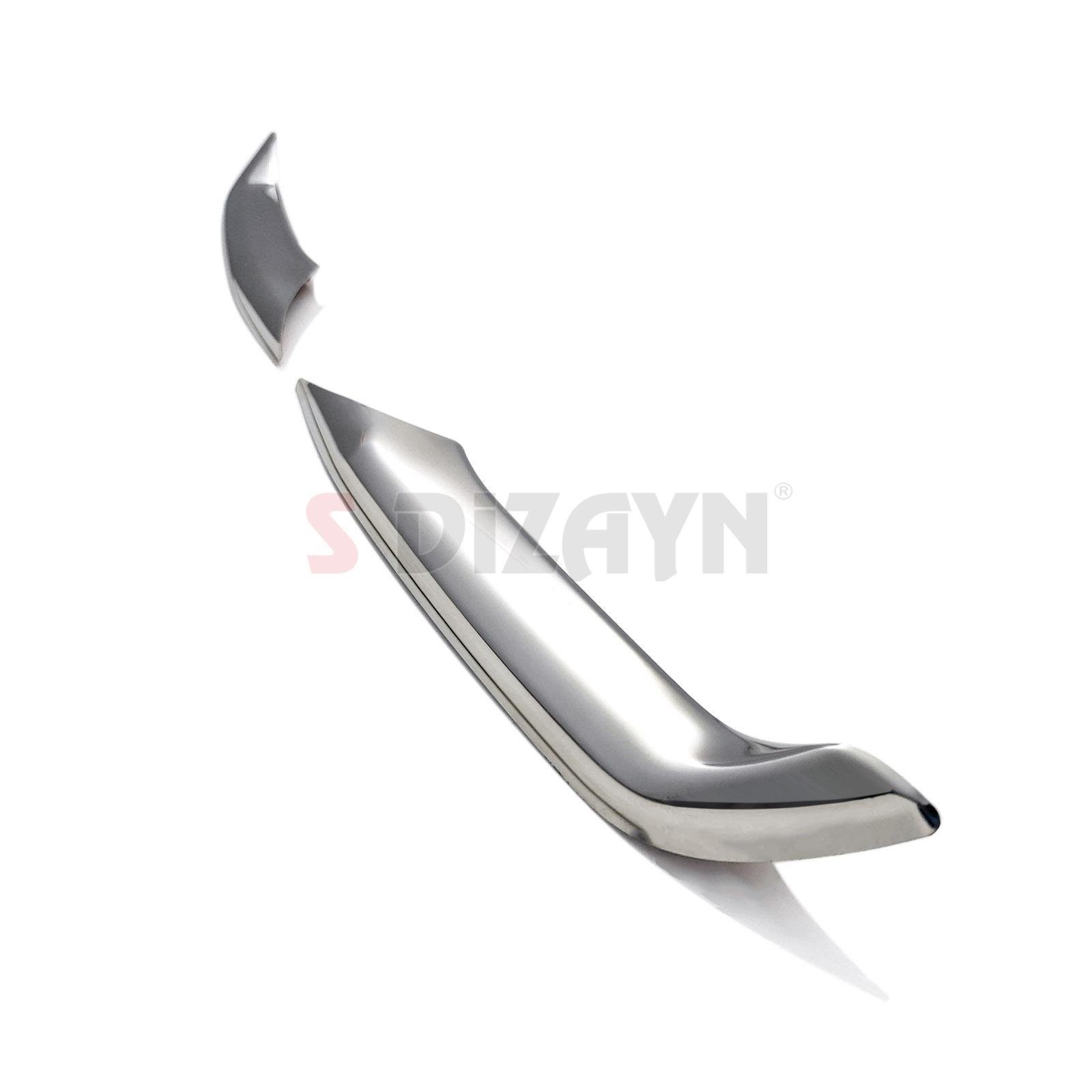 S-Dizayn Nissan Qashqai Krom Sis Farı Çıtası 2 Prç 2017-2021