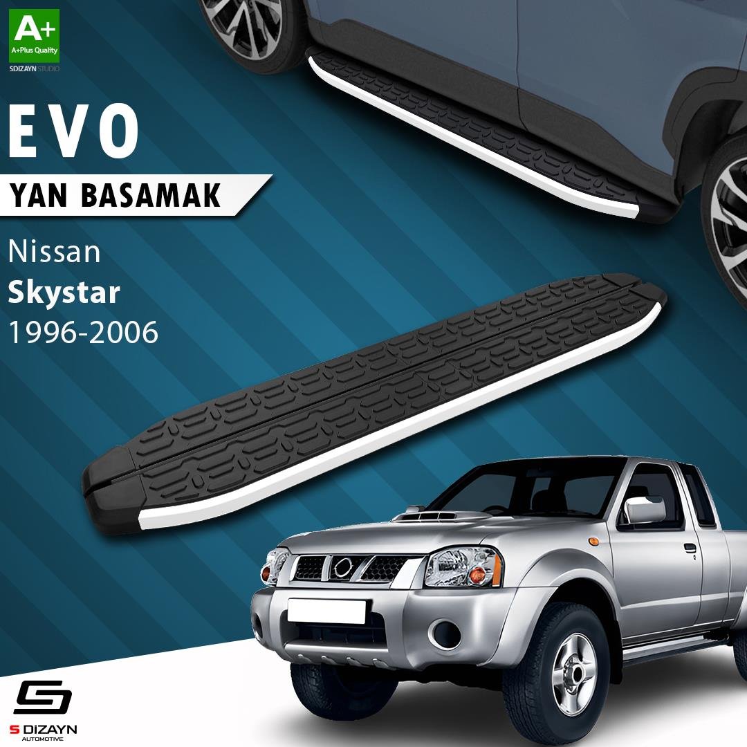 S-Dizayn Nissan Skystar Evo Aluminyum Yan Basamak 193 Cm 1996-2006 A+ Kalite