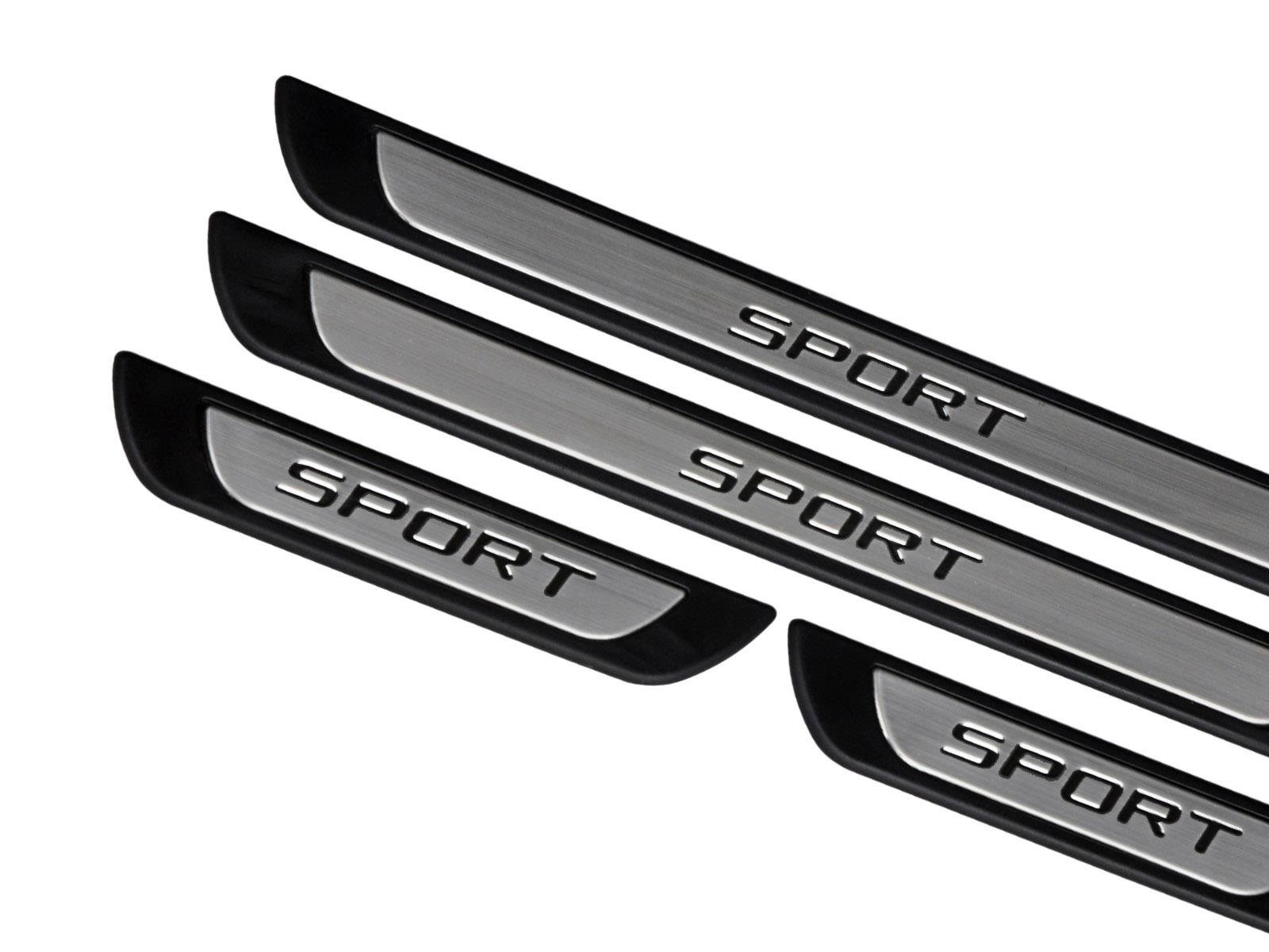 S-Dizayn Opel Astra H Krom Kapı Eşik Koruması Sport Line 2007-2013 4 Parça