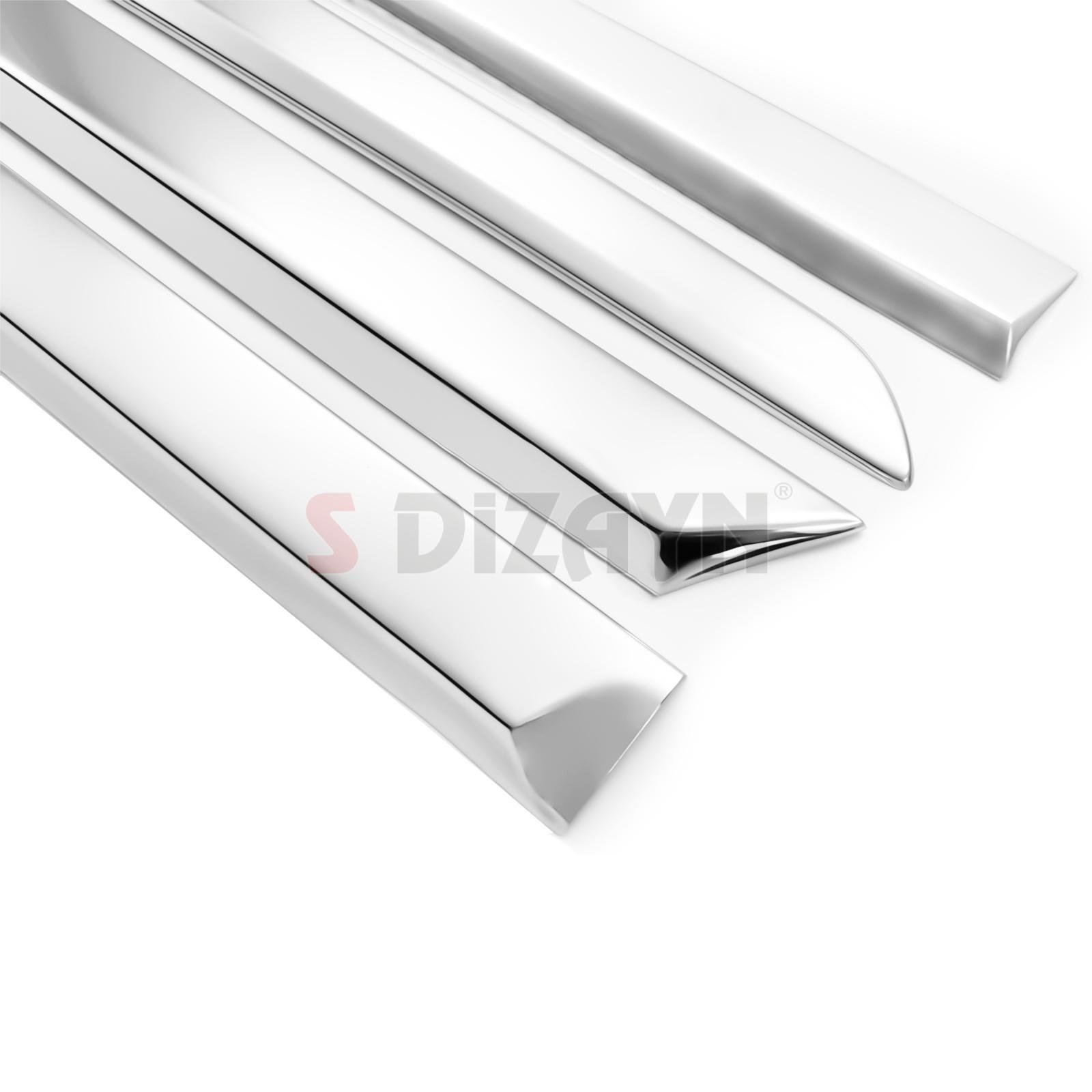 S-Dizayn Opel Astra H SD Krom Yan Kapı Çıtası 4 Prç 2008-2013