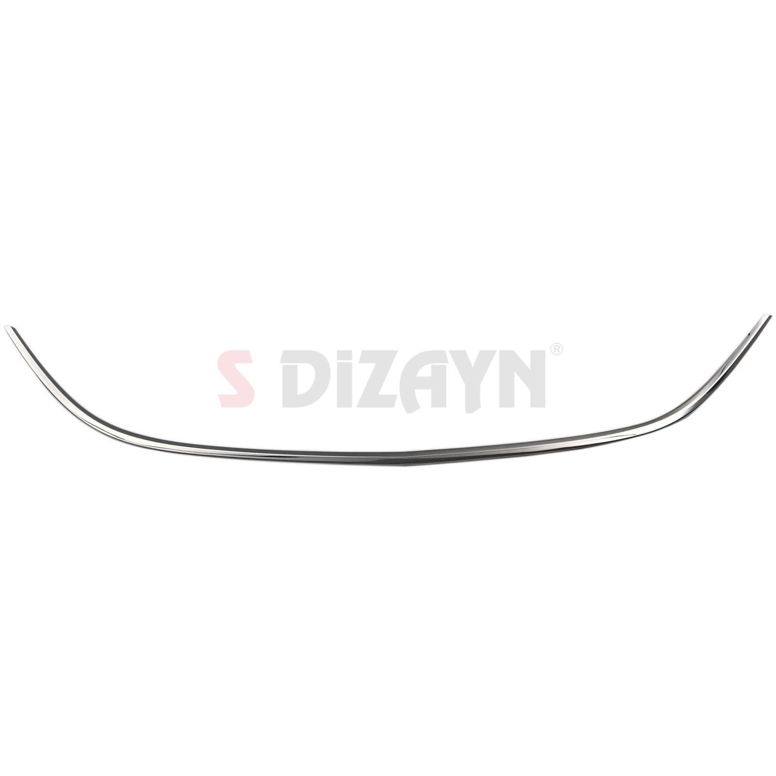 S-Dizayn Opel Astra J Krom Ön Tampon Çıtası 2012-2020