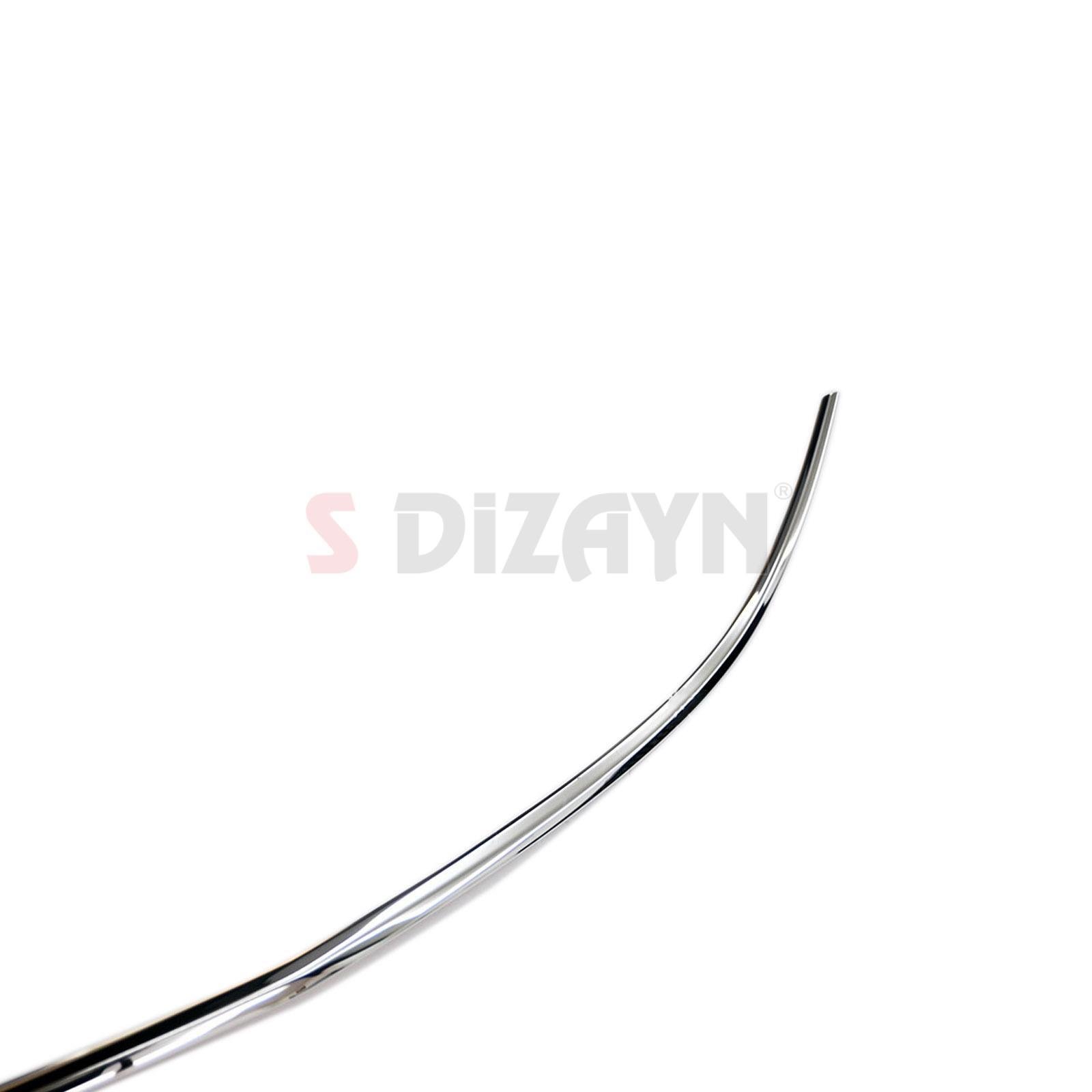 S-Dizayn Opel Astra J Krom Ön Tampon Çıtası 2012-2020