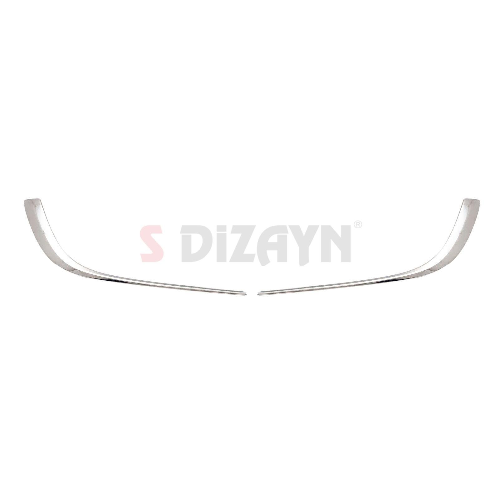 S-Dizayn Opel Astra J Krom Sis Farı Çerçevesi 2012-2020