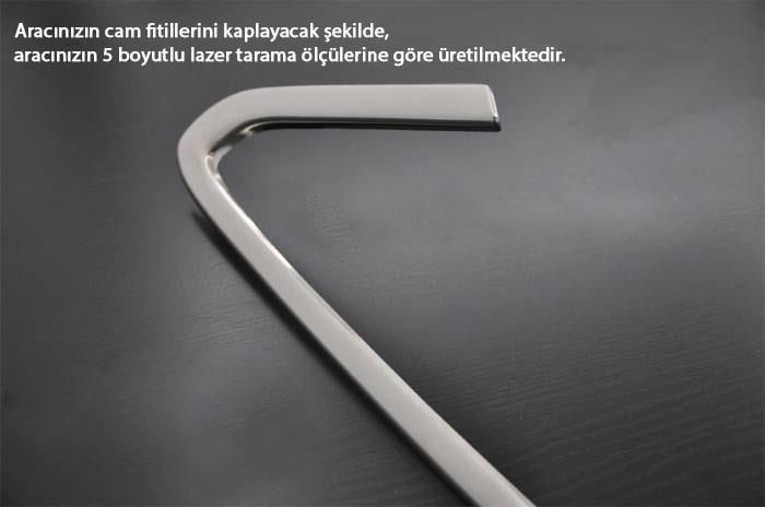 S-Dizayn Opel Astra J SD Krom Cam Çerçeve Seti 12 Prç 2012-2020 (Bütün-Formlu) A+ Kalite