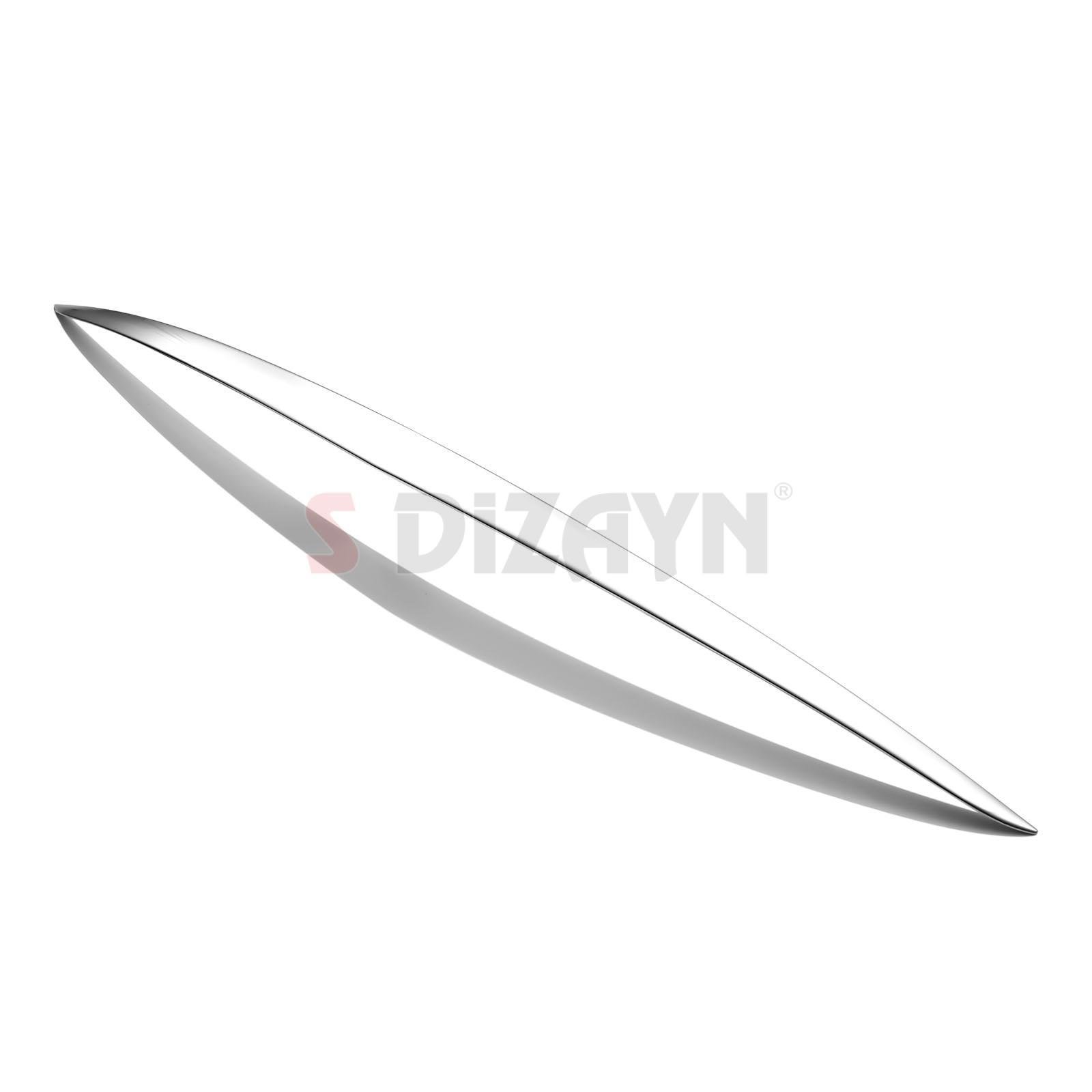 S-Dizayn Opel Astra K HB Krom Bagaj Alt Çıta 2015-2022