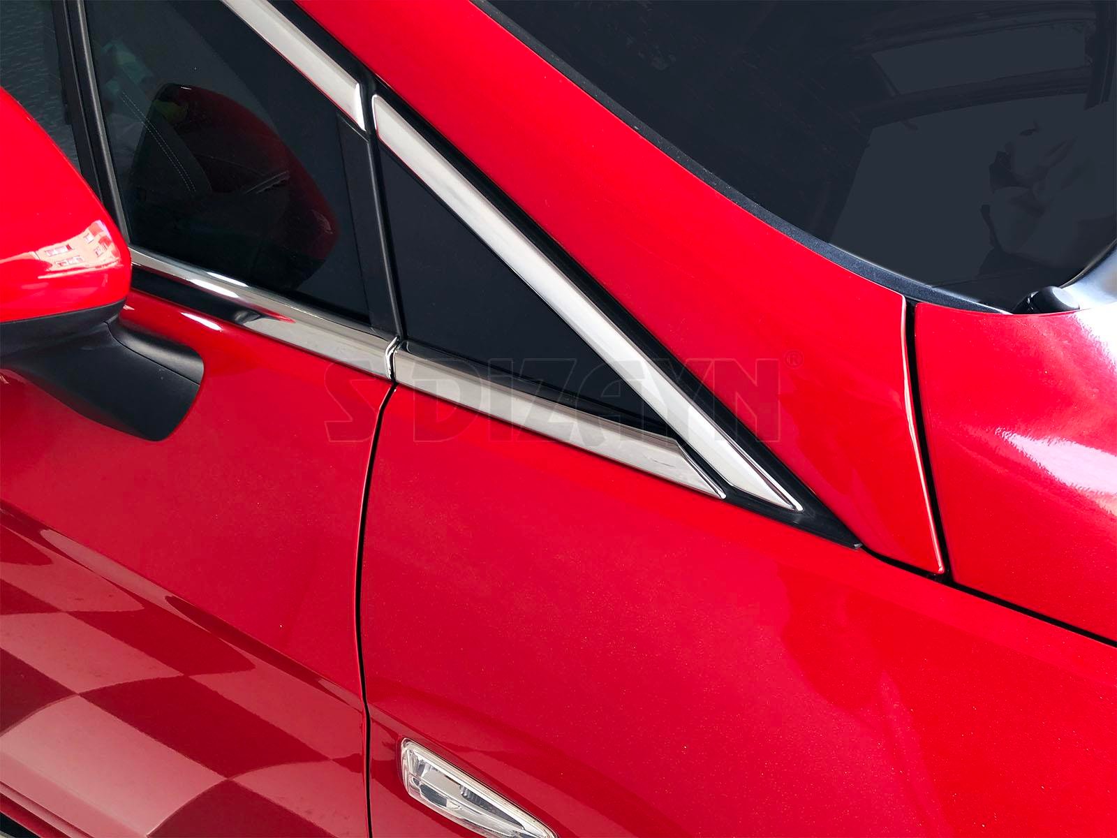 S-Dizayn Opel Astra K HB Krom Cam Çerçeve Seti 14 Prç 2015-2022 A+ Kalite