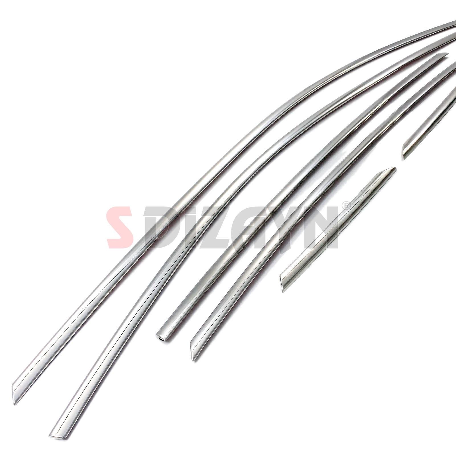 S-Dizayn Opel Astra K HB Krom Cam Üst Çıta 8 Prç. 2015-2022