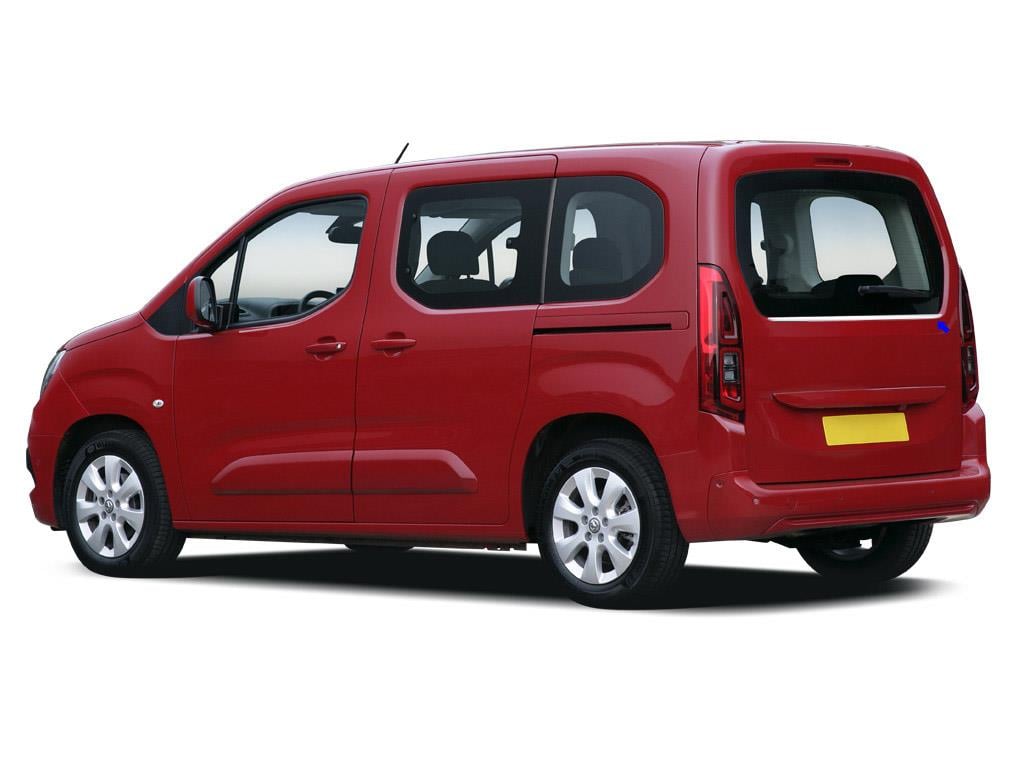 S-Dizayn Opel Combo E Krom Bagaj Camı Alt Çıtası 2018-2023