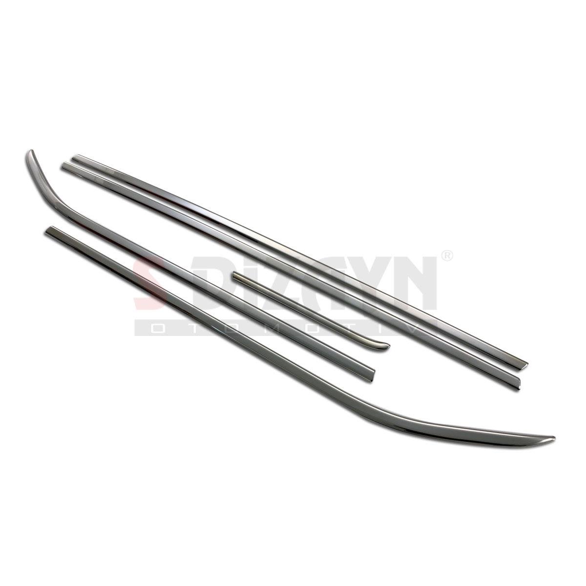 S-Dizayn Opel Corsa E Krom Cam Çıtası 6 Prç. 2015-2019