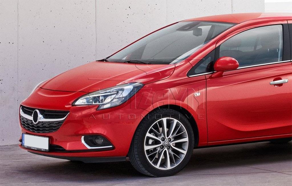 S-Dizayn Opel Corsa E Krom Sis Farı Çerçevesi 2 Prç 2015-2019