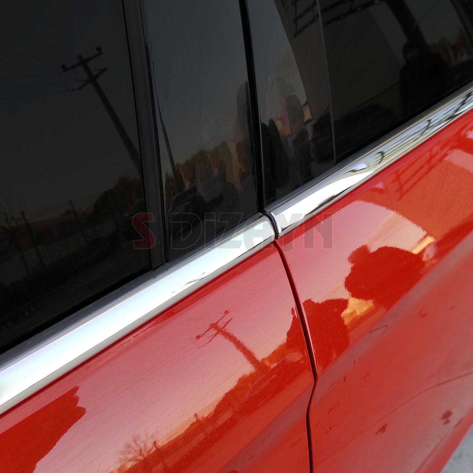 S-Dizayn Opel Corsa F Krom Cam Çıtası 6 Prç. 2019 Üzeri