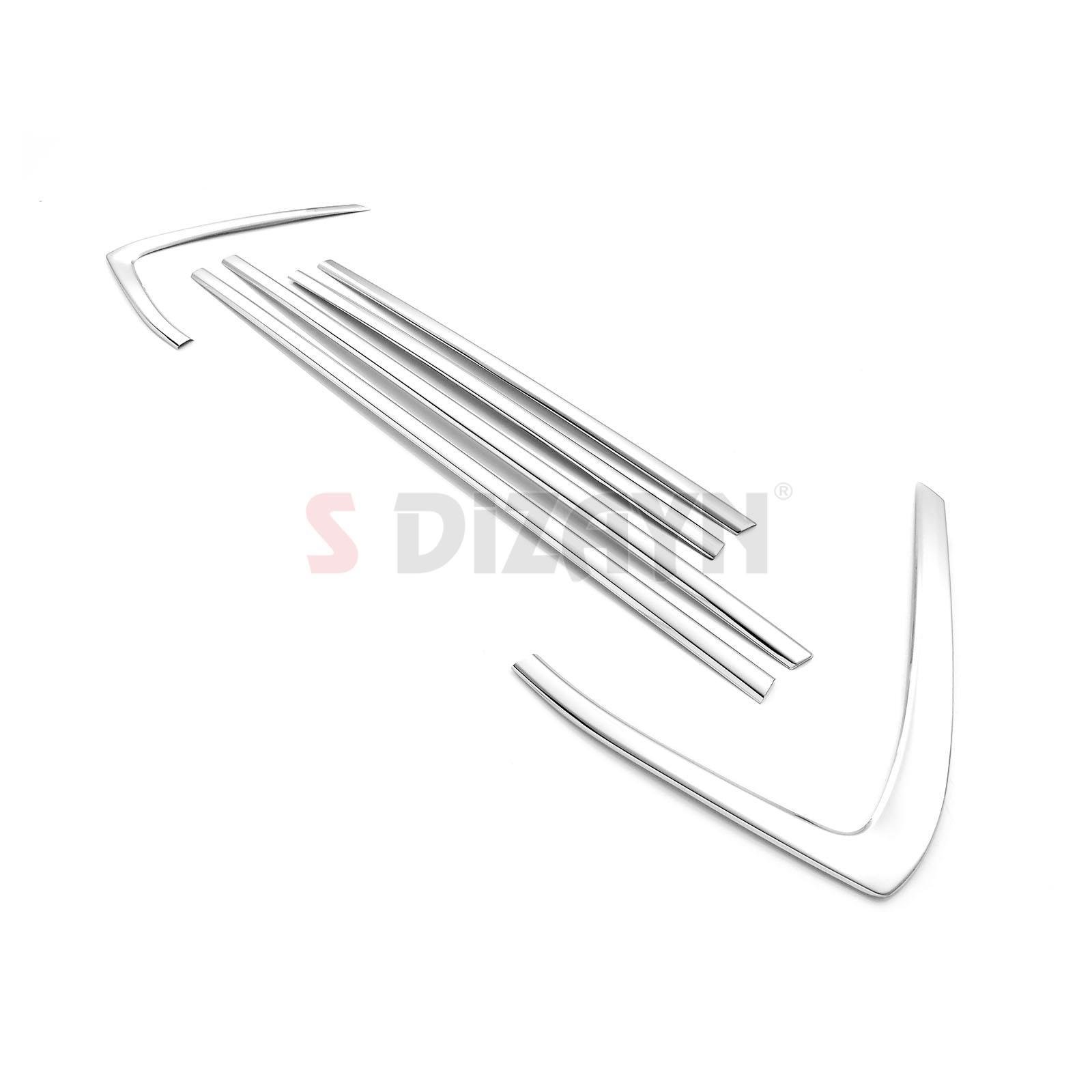 S-Dizayn Opel Corsa F Krom Cam Çıtası 6 Prç. 2019 Üzeri