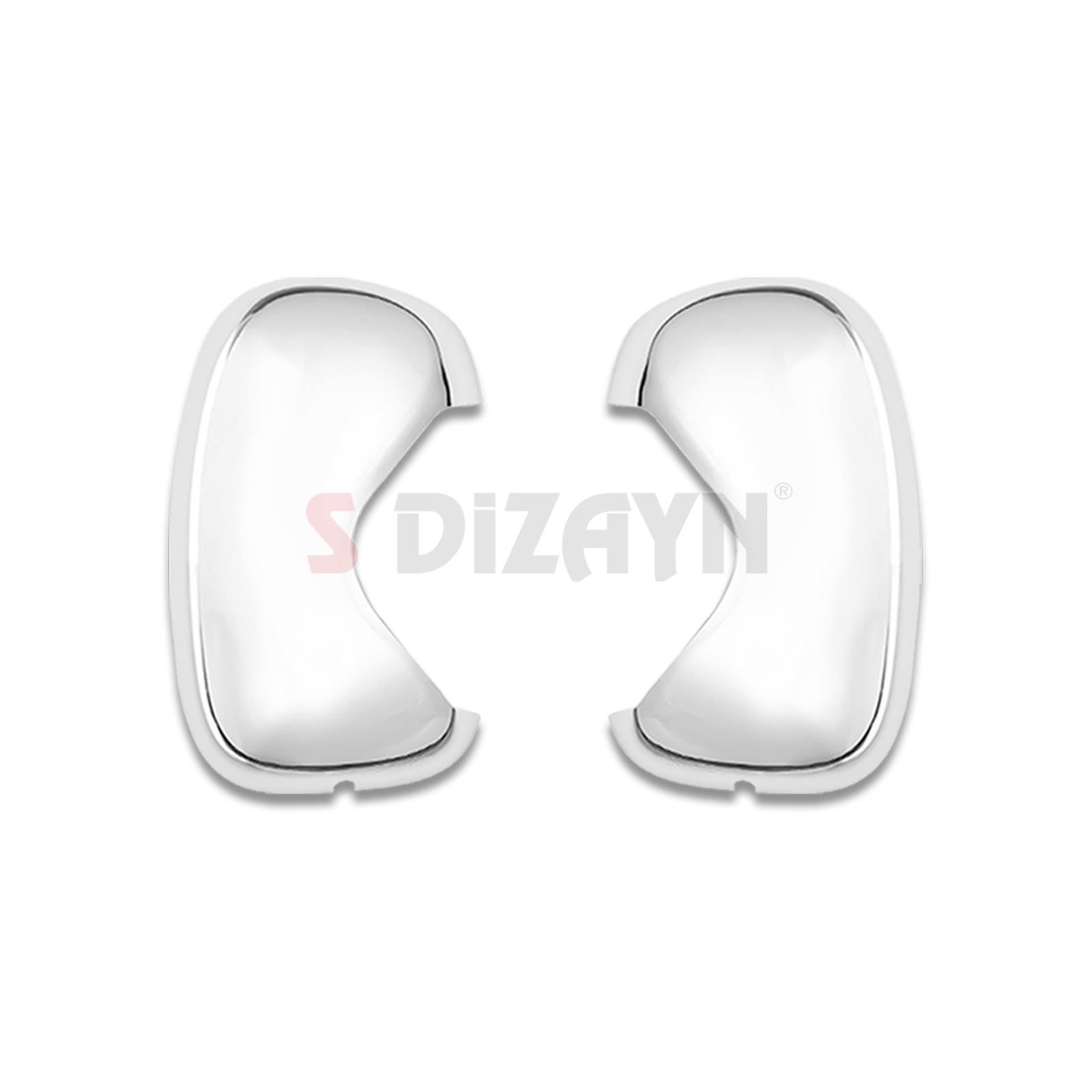 S-Dizayn Opel Vivaro ABS Krom Ayna Kapağı 2 Prç 2010-2014