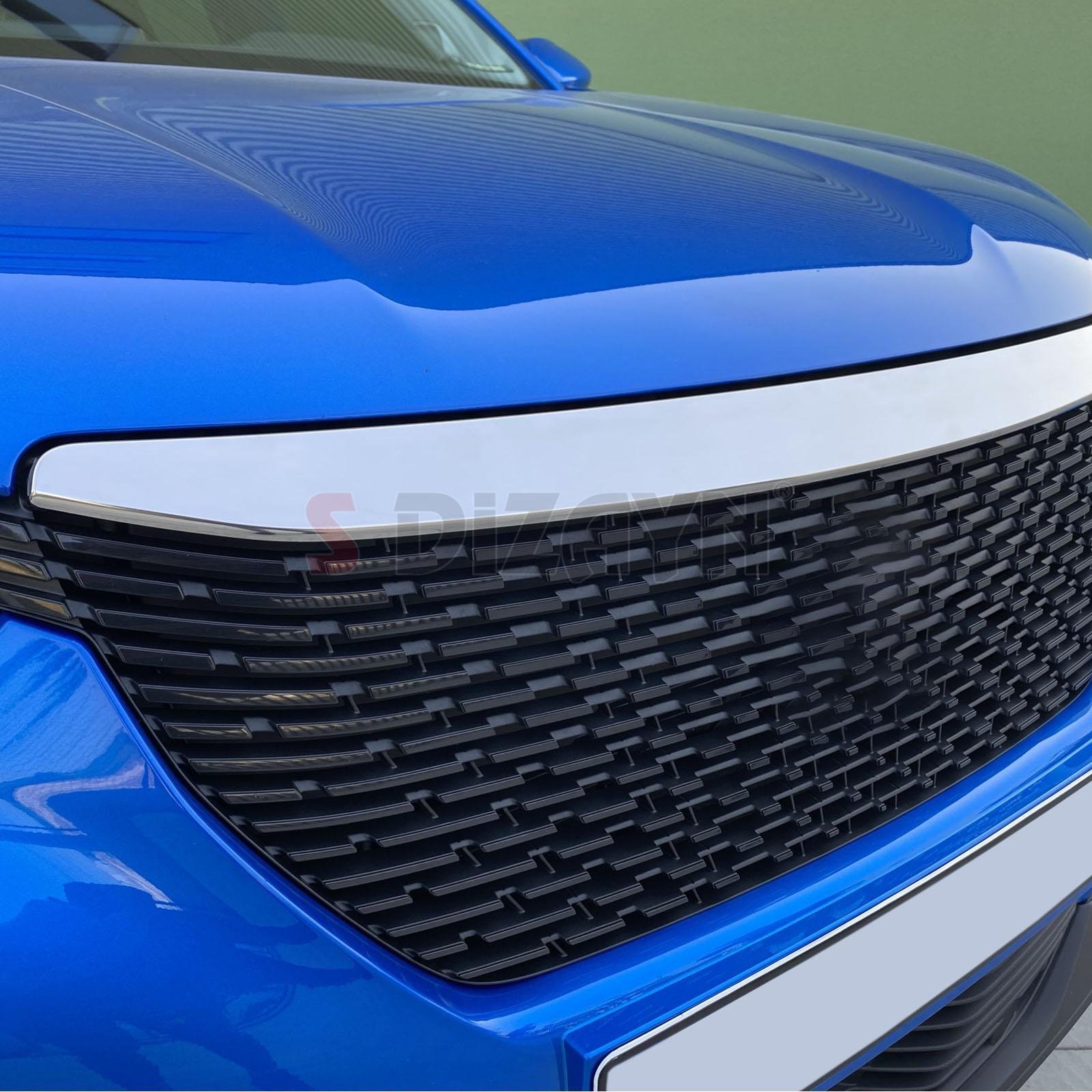 S-Dizayn Peugeot 2008 2 Krom Kaput Çıtası 2020-2023