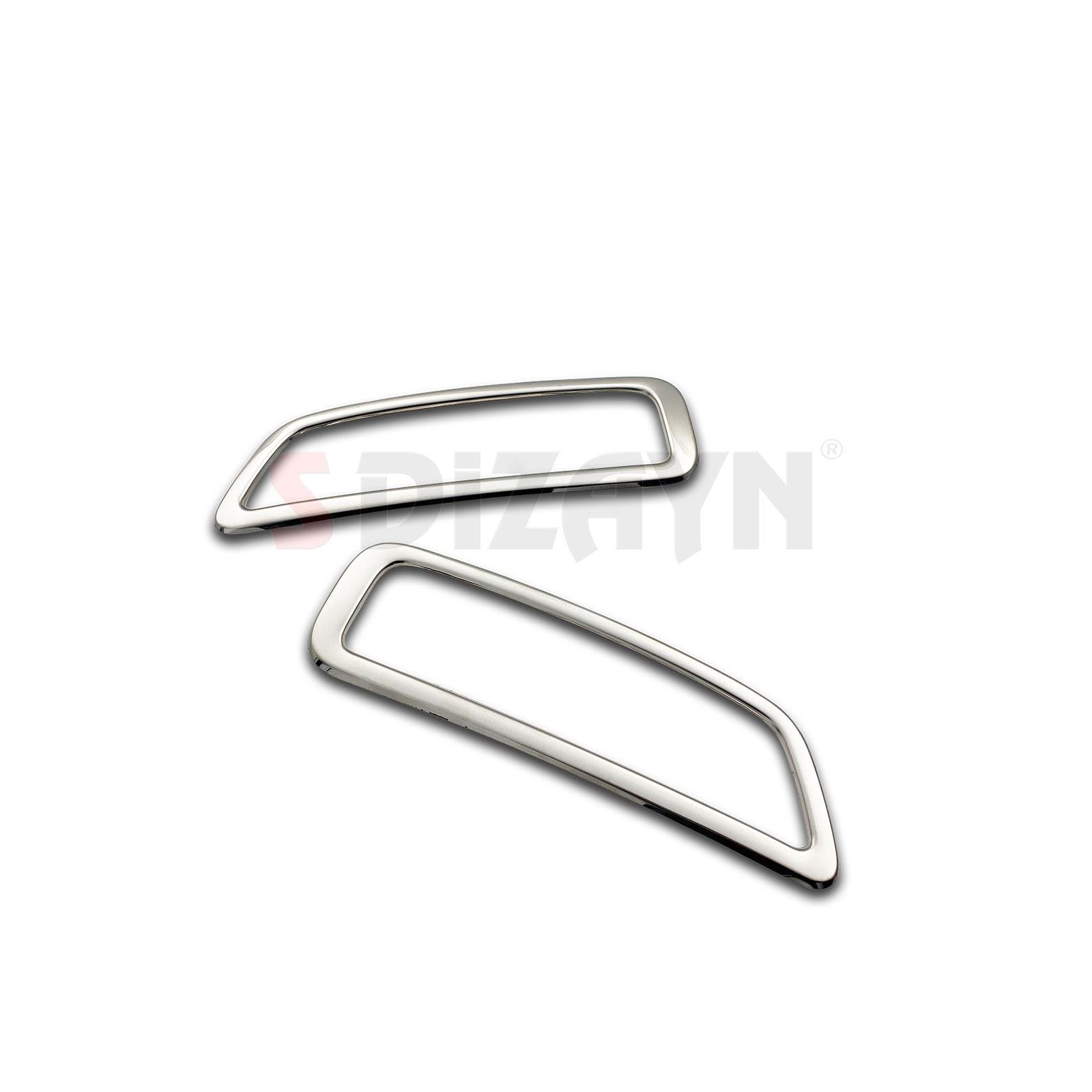 S-Dizayn Peugeot 3008 Krom Egzoz Çıkışı 2 Prç. 2016-2023 A+ Kalite