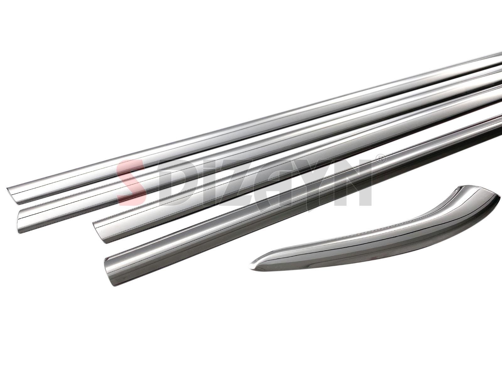 S-Dizayn Peugeot 301 Krom Cam Çıtası 6 Prç. 2012-2017