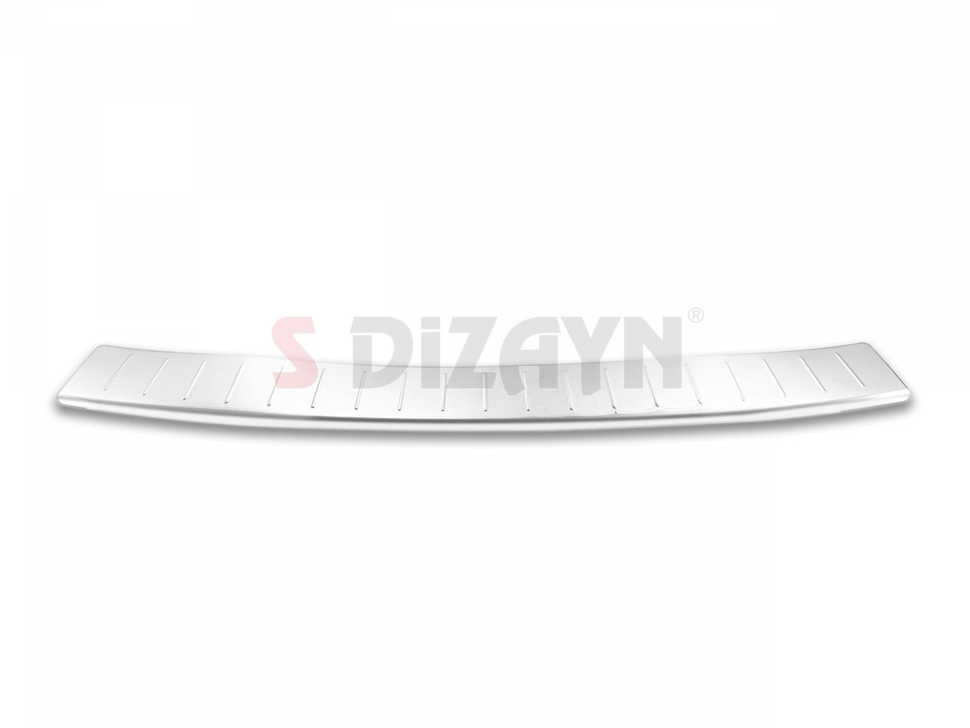 S-Dizayn Peugeot 5008 2 Krom Arka Tampon Eşiği 2017-2020 A+ Kalite