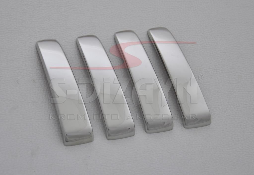 S-Dizayn Peugeot Bipper Krom Kapı Kolu 4 Kapı 2007-2017
