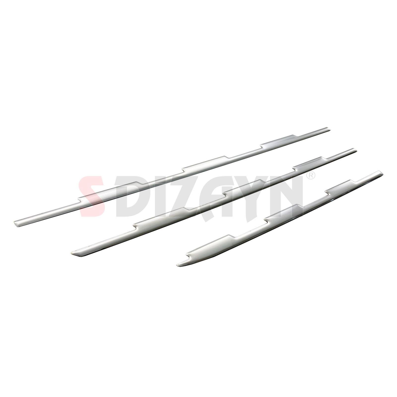 S-Dizayn Peugeot Rifter Krom Ön Panjur 6 Prç. 2019-2023