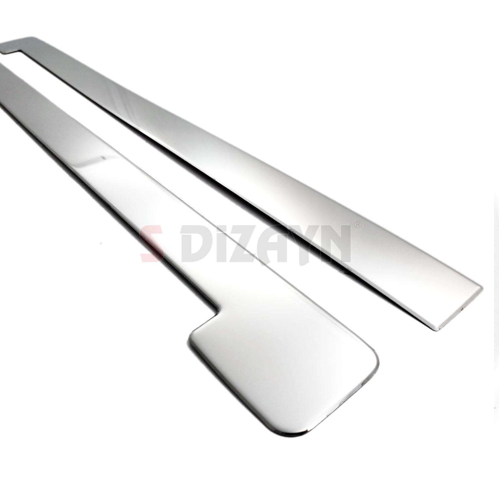 S-Dizayn Peugeot Rifter Krom Sürgülü Kapı Çıtası 2019 Üzeri