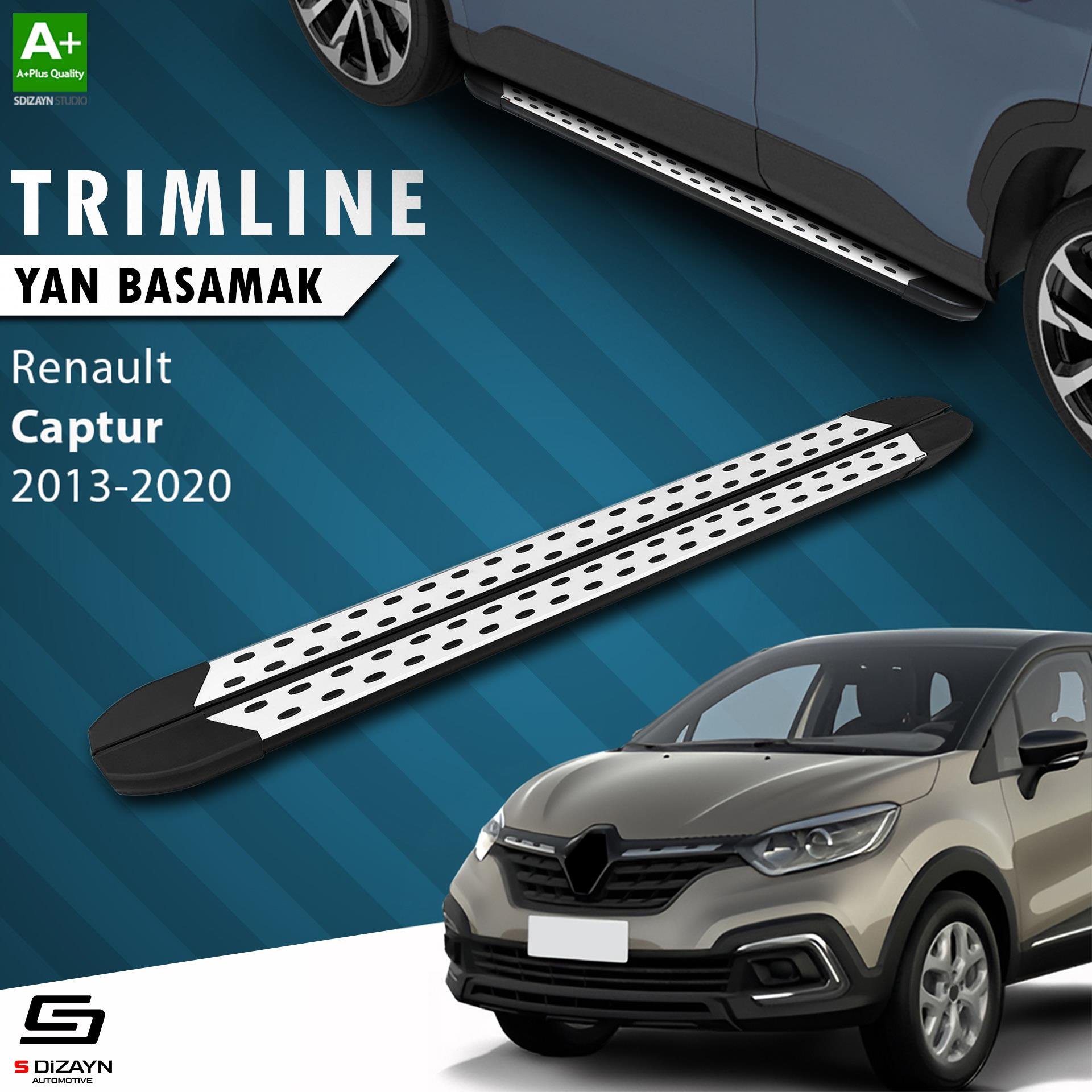 S-Dizayn Renault Captur TrimLine Gri Yan Basamak 179 Cm 2013-2020 A+ Kalite