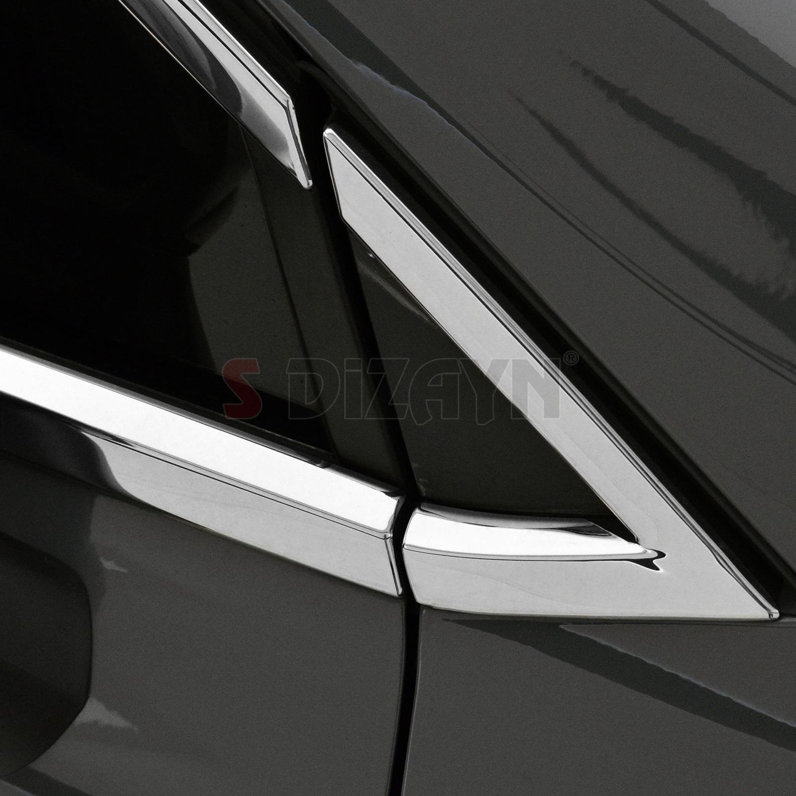 S-Dizayn Renault Clio 5 Krom Cam Çerçevesi 12 Prç. 2019 Üzeri A+ Kalite