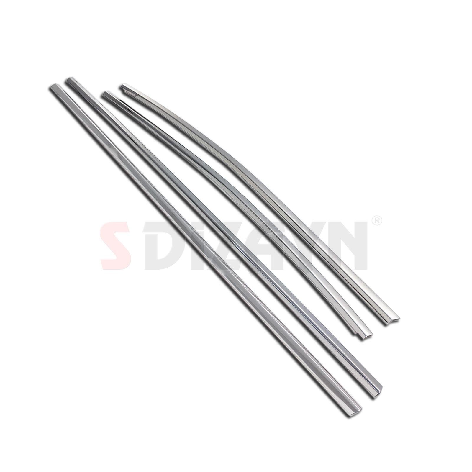 S-Dizayn Renault Clio 5 Krom Cam Çıtası 4 Prç 2019 ve Üzeri