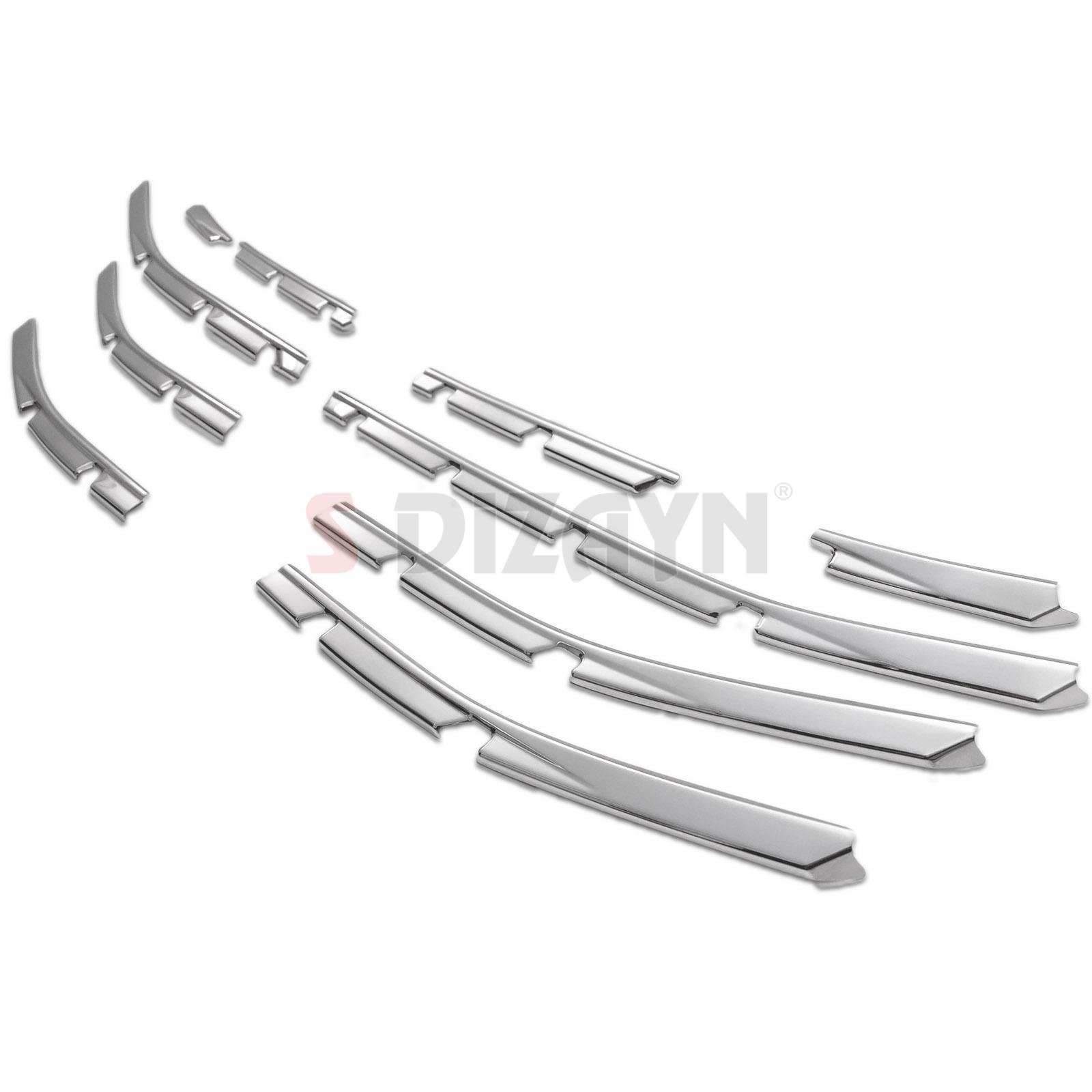 S-Dizayn Renault Clio 5 Krom Ön Tampon Çıtası 10 Prç. 2019 Üzeri