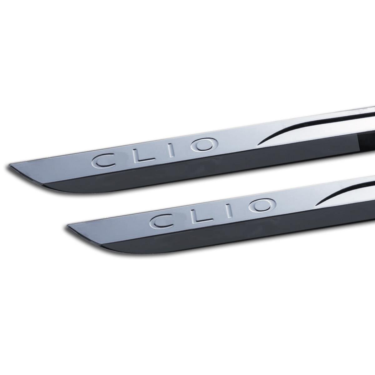 S-Dizayn Renault Clio 5 Krom Yan Kapı Çıtası 4 Prç. 2019 Üzeri