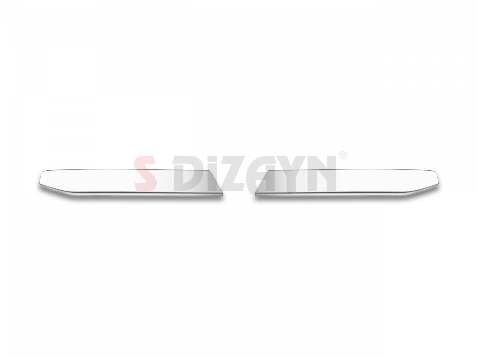 S-Dizayn Renault Duster Krom Bagaj Çıtası 2 Prç. 2024 Üzeri A+ Kalite