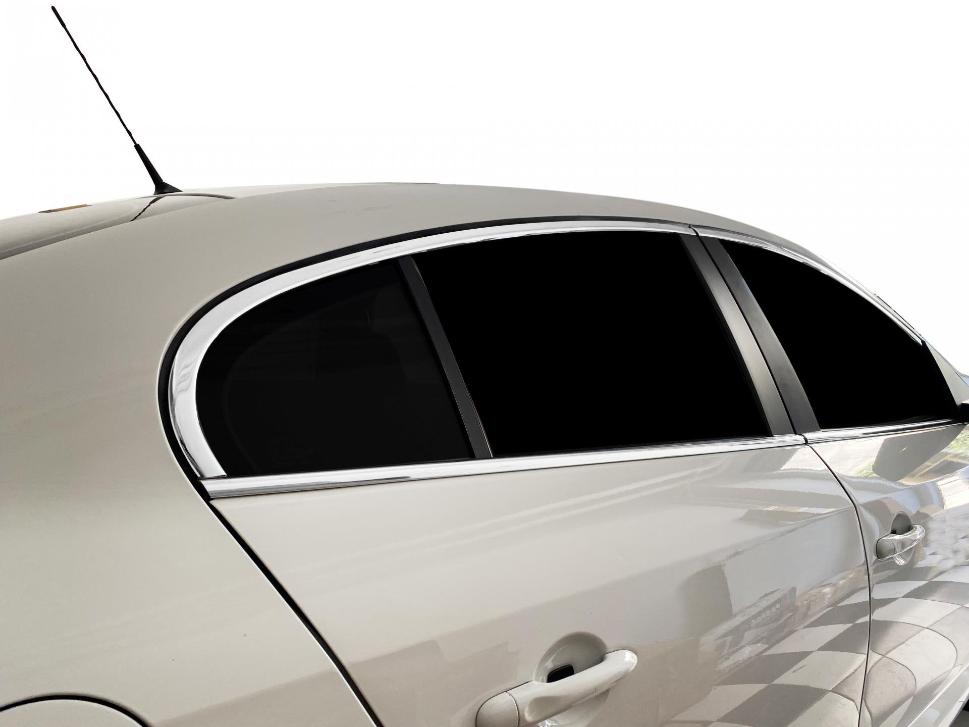 S-Dizayn Renault Fluence Krom Cam Çerçeve Seti 8 Prç 2010-2016 A+ Kalite