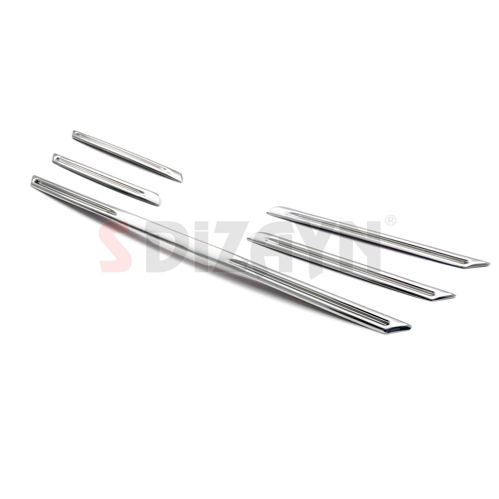 S-Dizayn Renault Megane 4 Krom Ön Panjur 5 Prç. 2016-2020 A+ Kalite