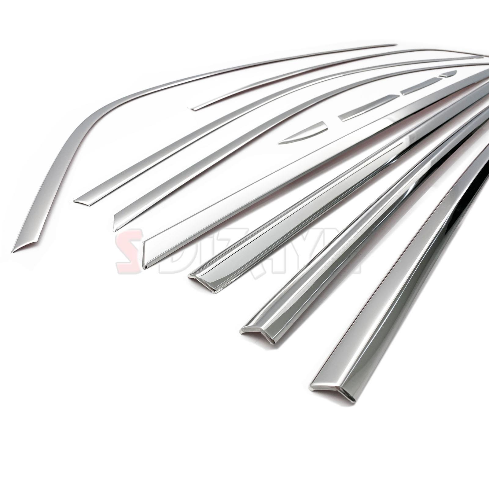 S-Dizayn Renault Megane 4 SD Krom Cam Çerçevesi 12 Prç. 2016 Üzeri A+ Kalite