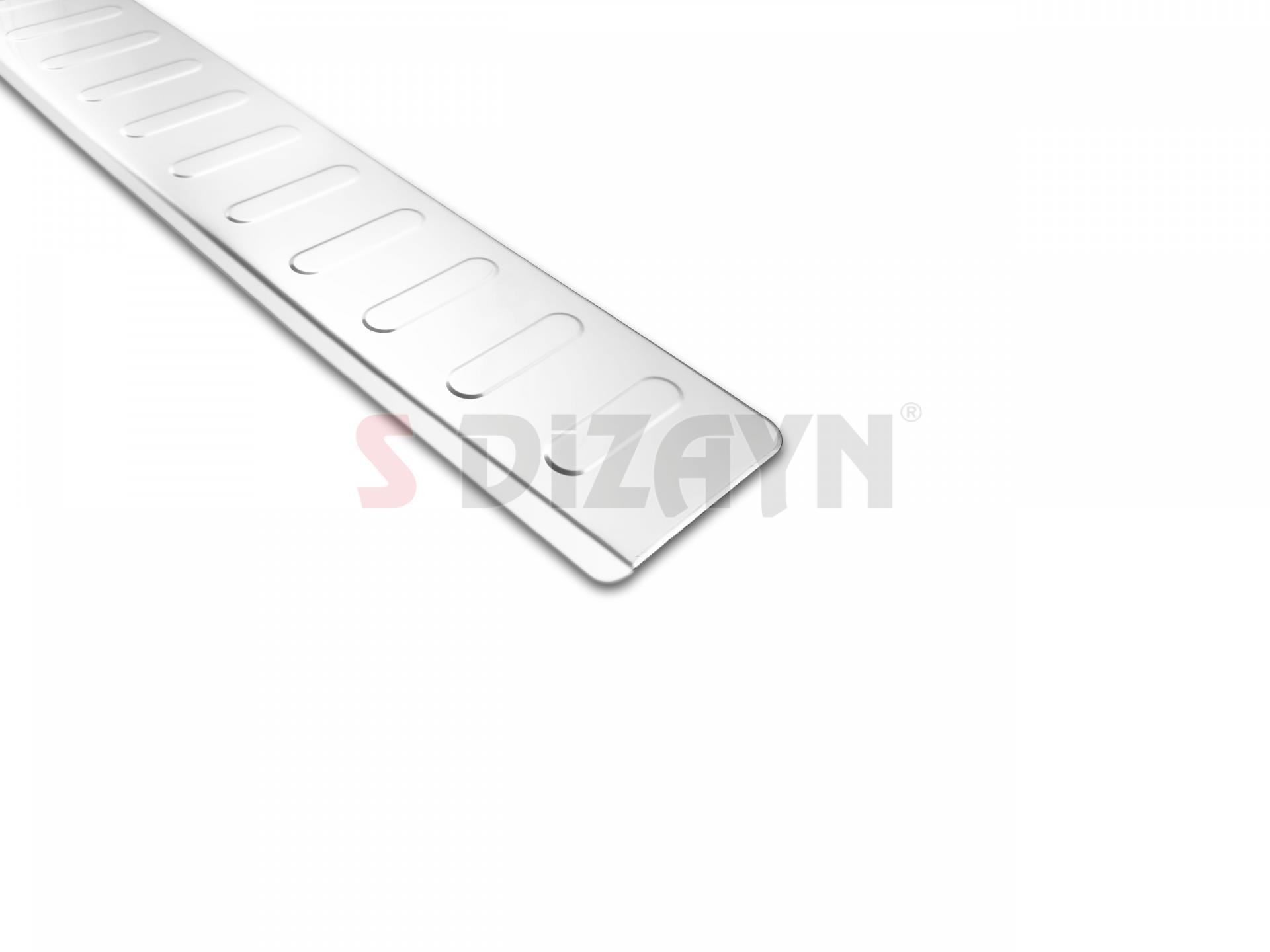 S-Dizayn Renault Traffic Krom Arka Tampon Eşiği Geniş Model 2001-2014 A+ Kalite