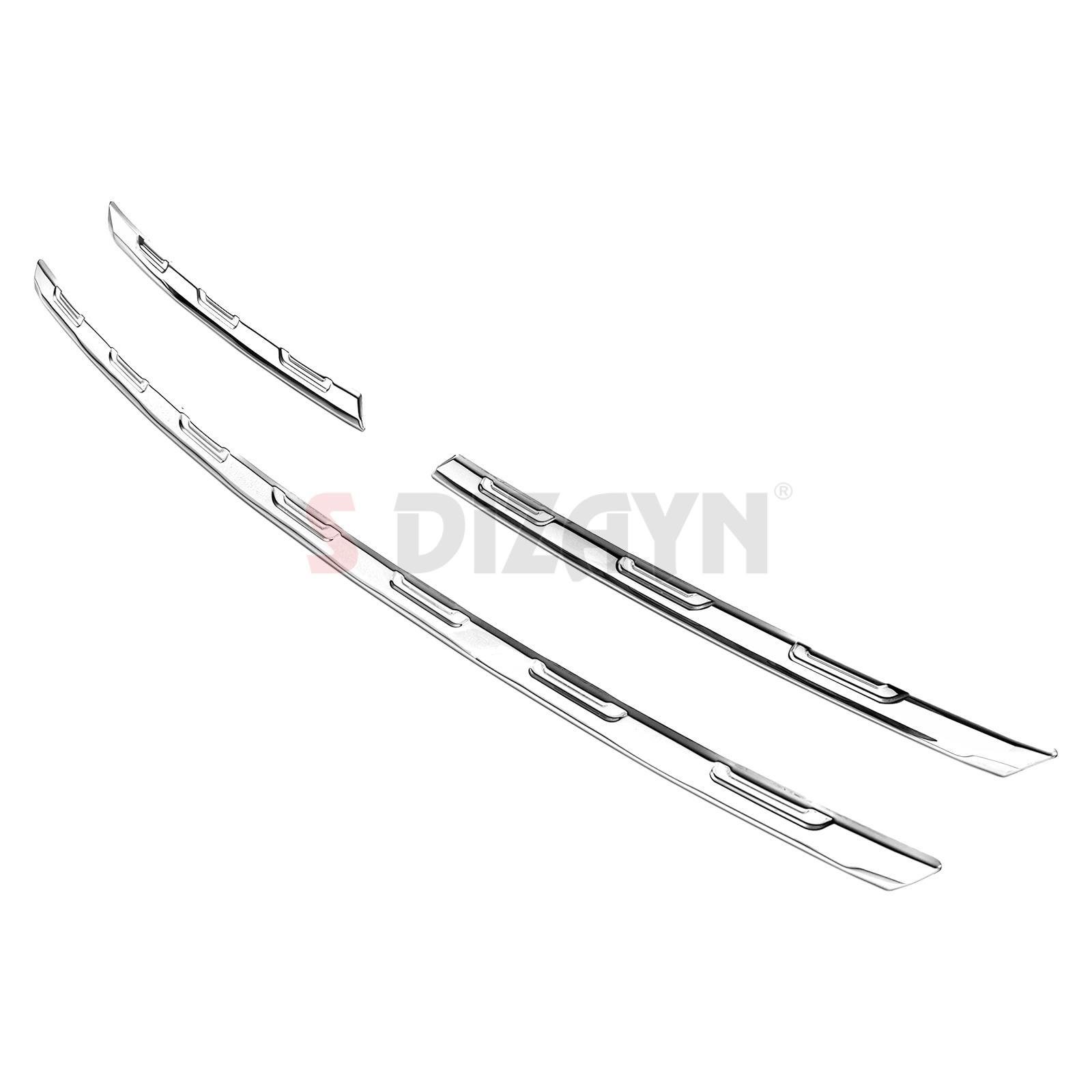 S-Dizayn Renault Trafic Krom Ön Panjur 3 Prç. 2019 Üzeri