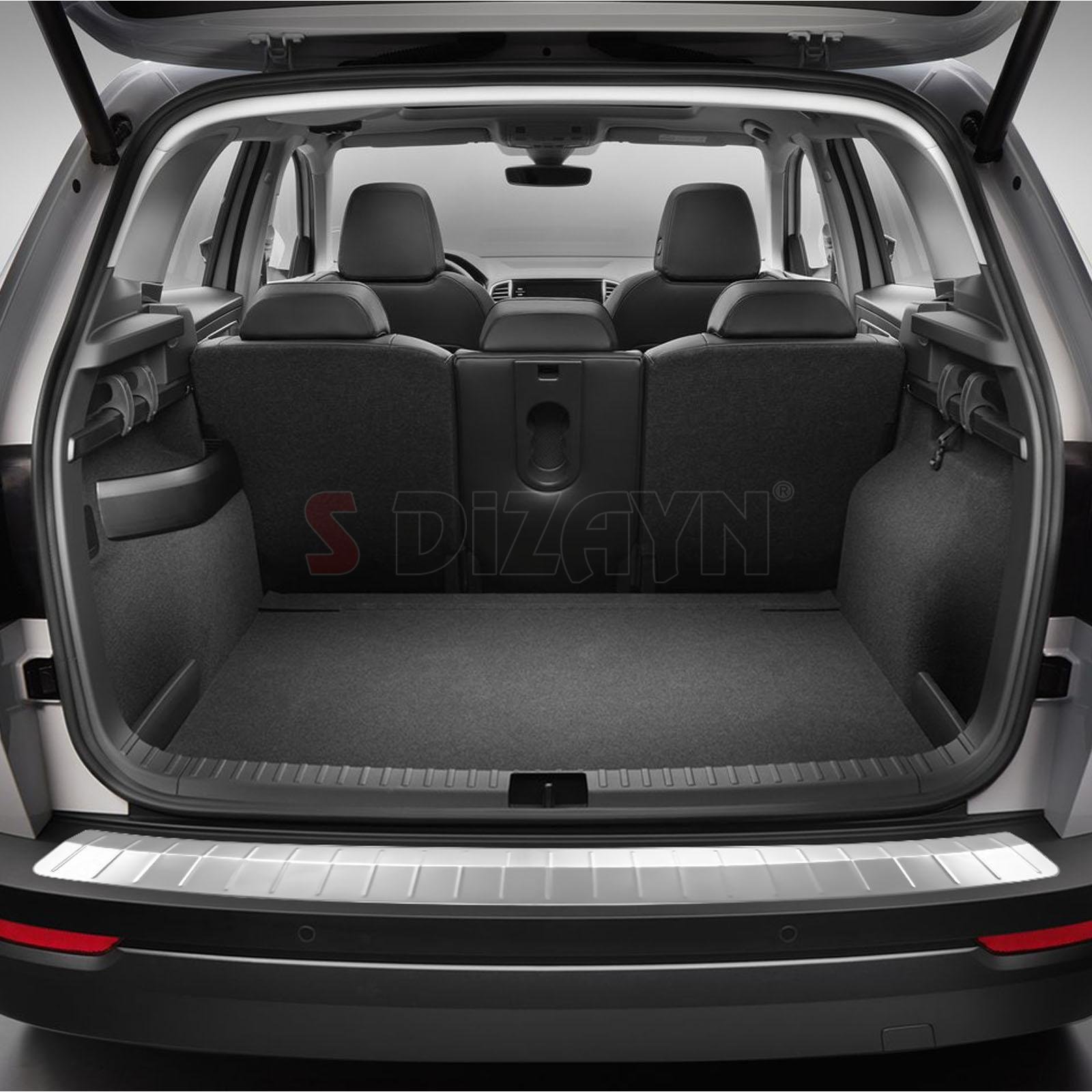 S-Dizayn Skoda Karoq Krom Arka Tampon Eşiği 2017 Üzeri
