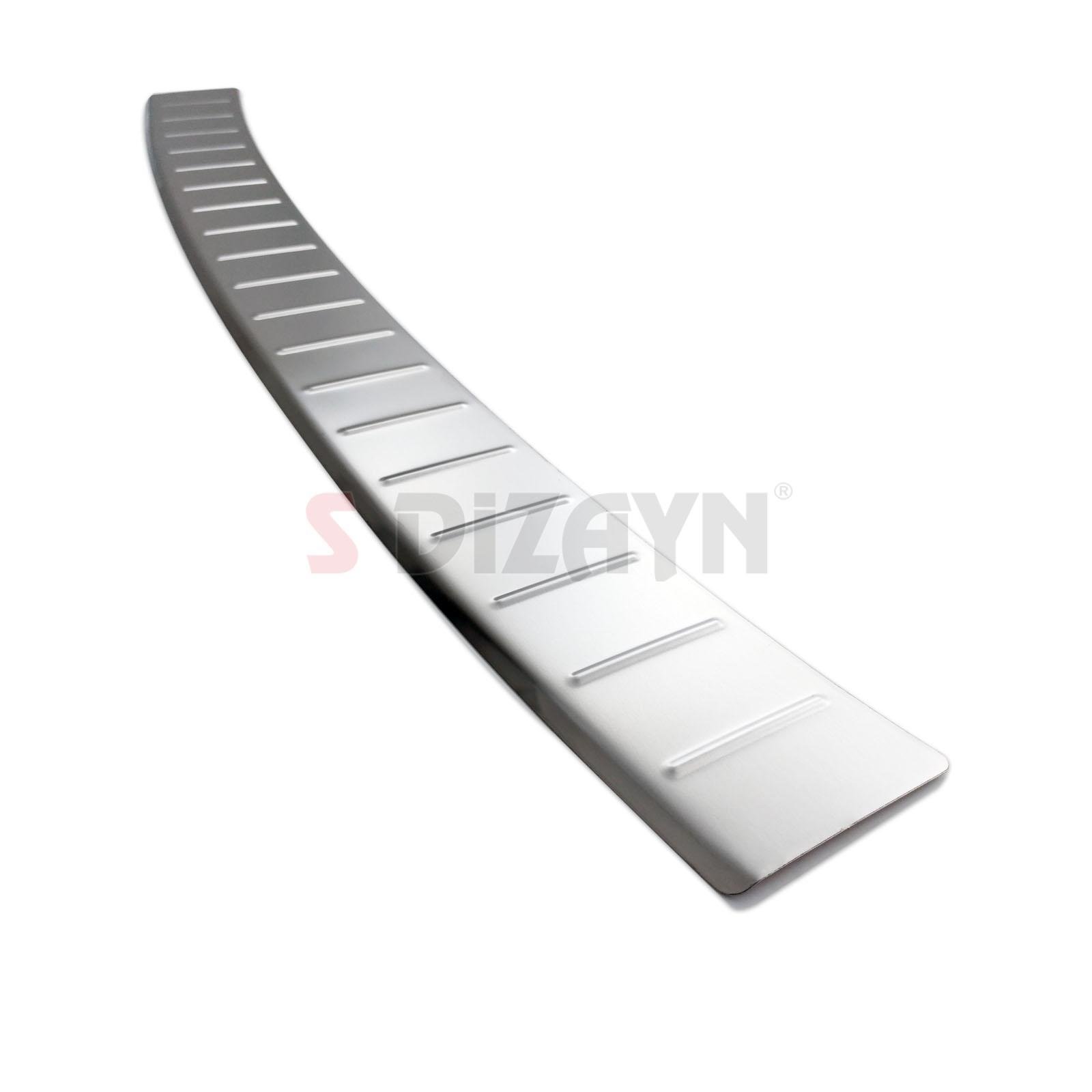 S-Dizayn Skoda Octavia 3 A7 SW Makyajlı Krom Arka Tampon Eşiği 2016-2020