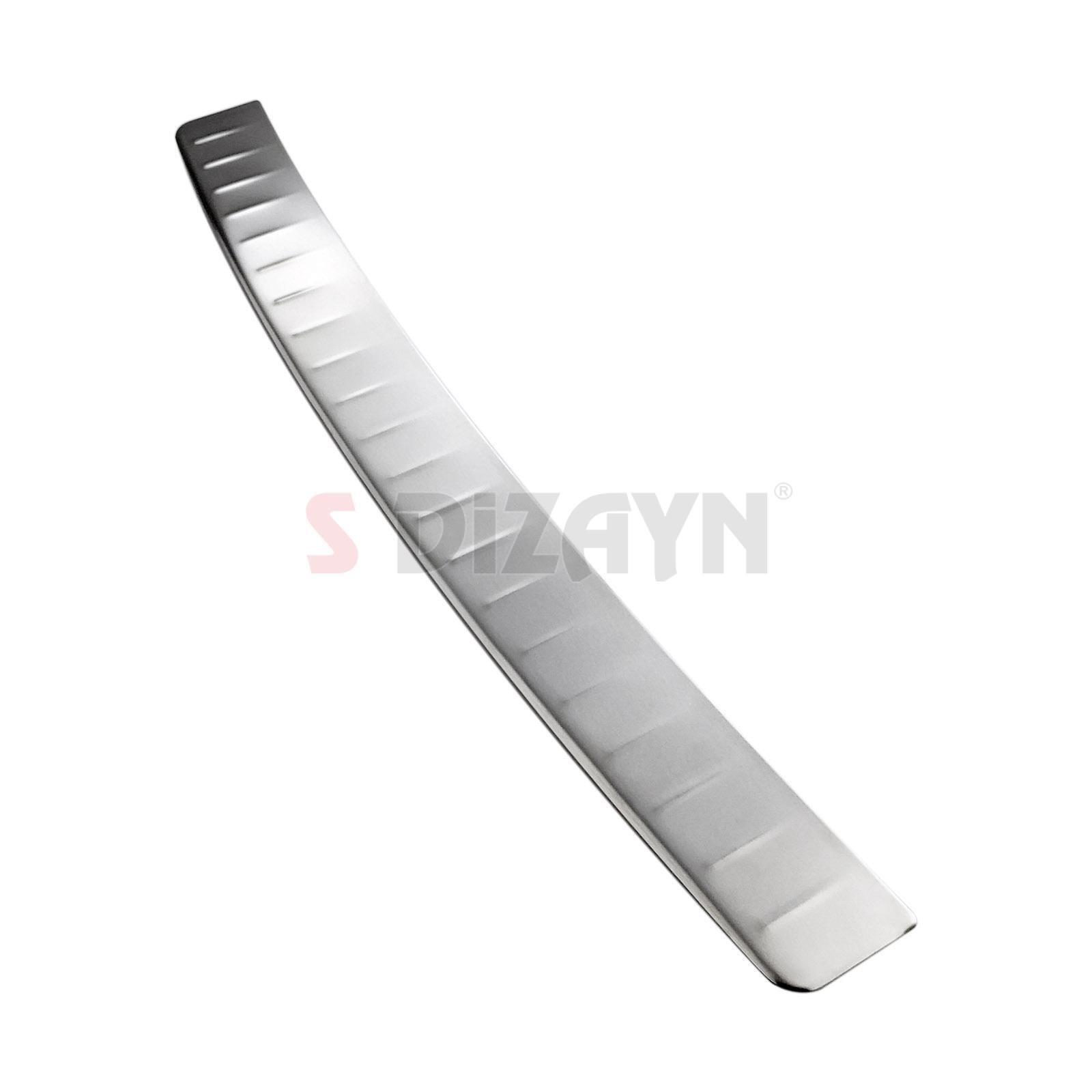 S-Dizayn Skoda Rapid Spaceback Krom Arka Tampon Eşiği 2013-2017