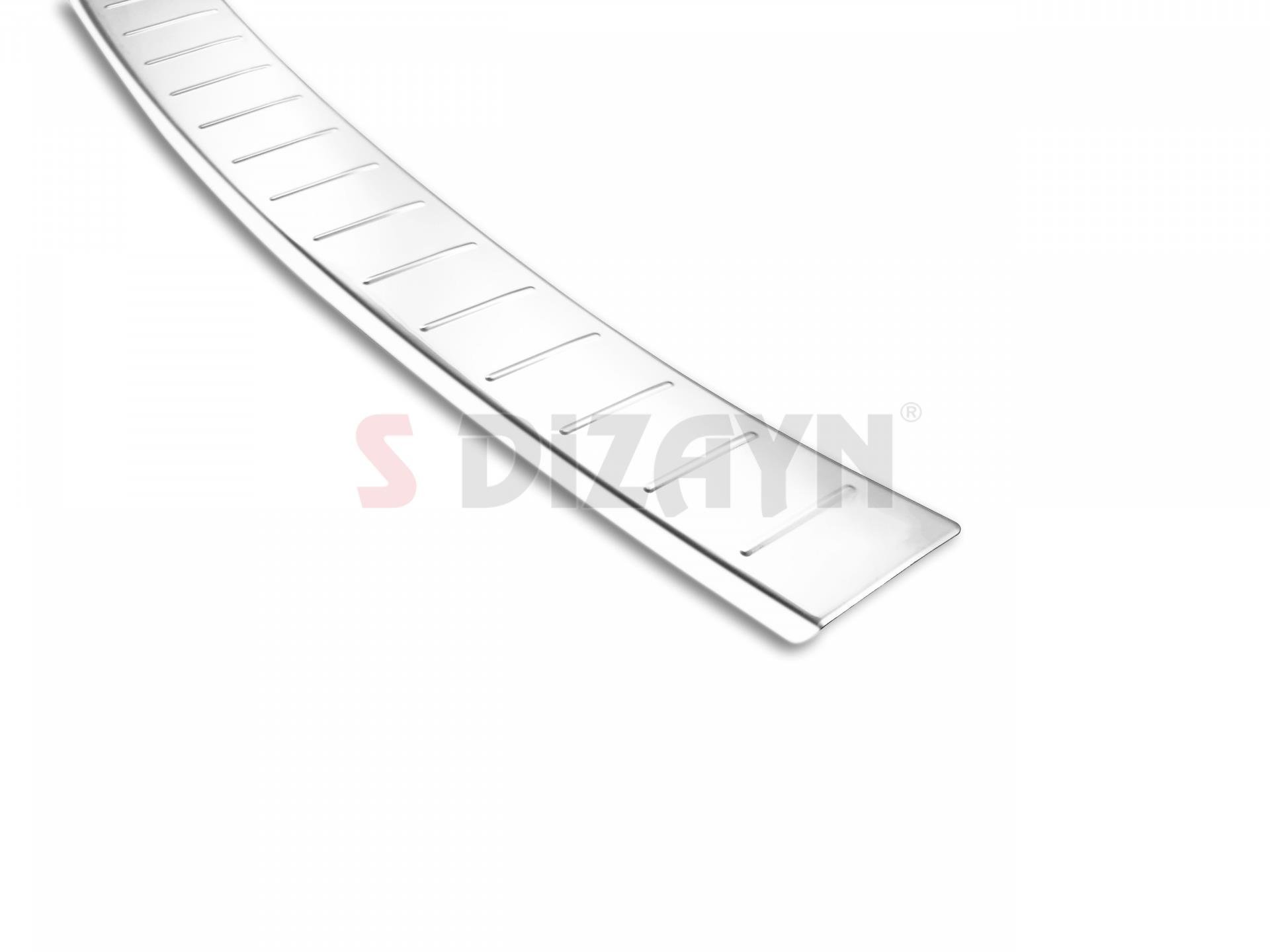 S-Dizayn Skoda Roomstar Krom Arka Tampon Eşiği 2006-2016 A+ Kalite