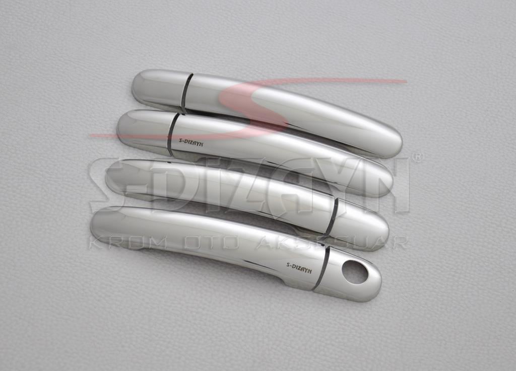 S-Dizayn Skoda Superb 5 Krom Kapı Kolu 4 Kapı 2001-2008
