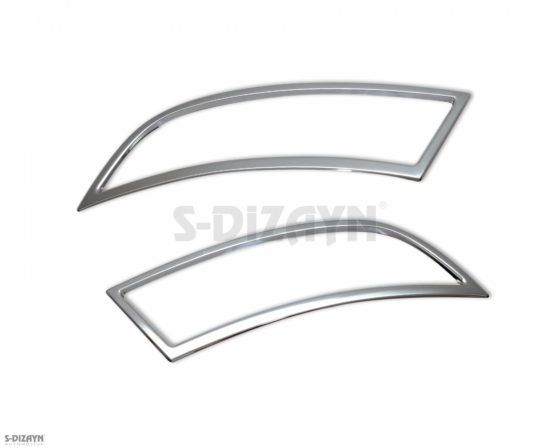 S-Dizayn Skoda Superb Krom Egzoz Çıkışı 2 Parça 2015-2019