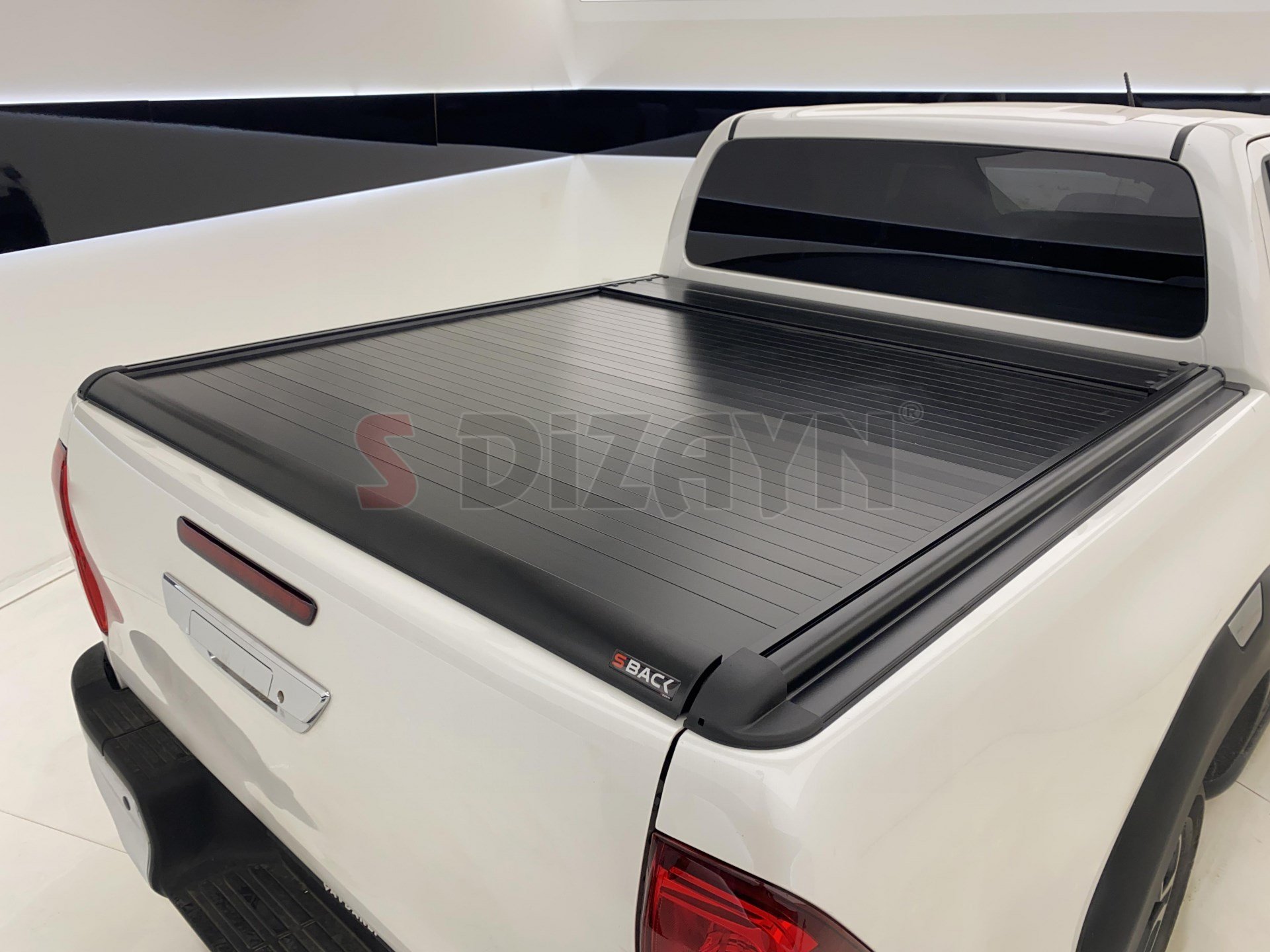 S-Dizayn Ssangyong Musso Elektrikli S-Back Sürgülü Kapak Siyah V1 2025 Üzeri