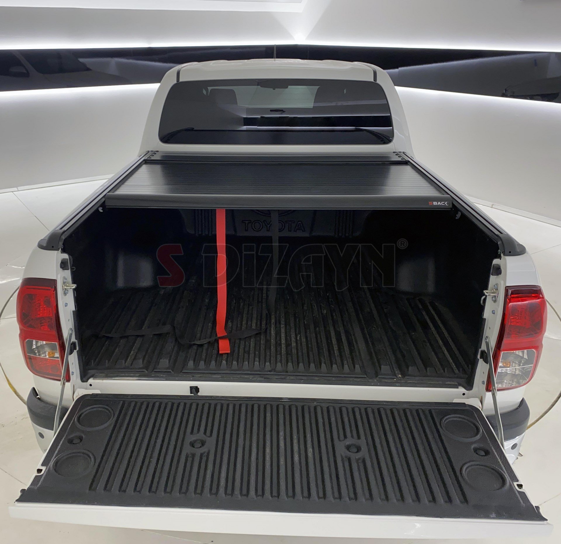 S-Dizayn Ssangyong Musso Elektrikli S-Back Sürgülü Kapak Siyah V1 2025 Üzeri