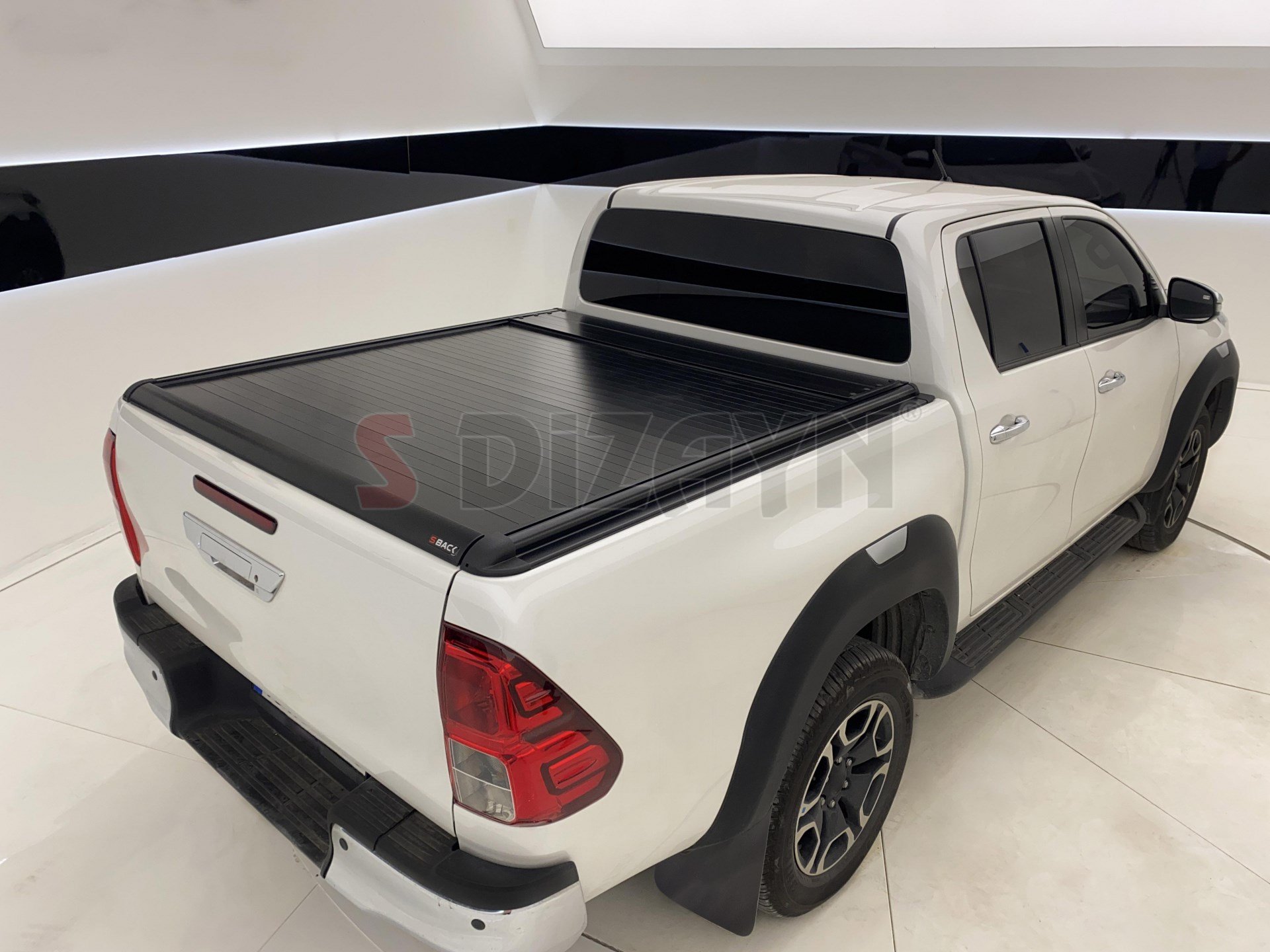 S-Dizayn Ssangyong Musso Elektrikli S-Back Sürgülü Kapak Siyah V1 2025 Üzeri