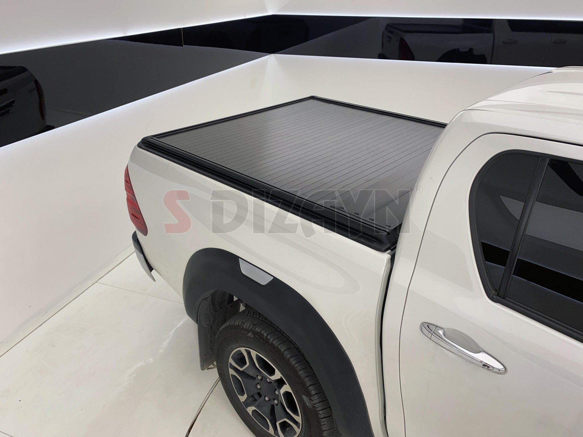 S-Dizayn Ssangyong Musso Elektrikli S-Back Sürgülü Kapak Siyah V1 2025 Üzeri